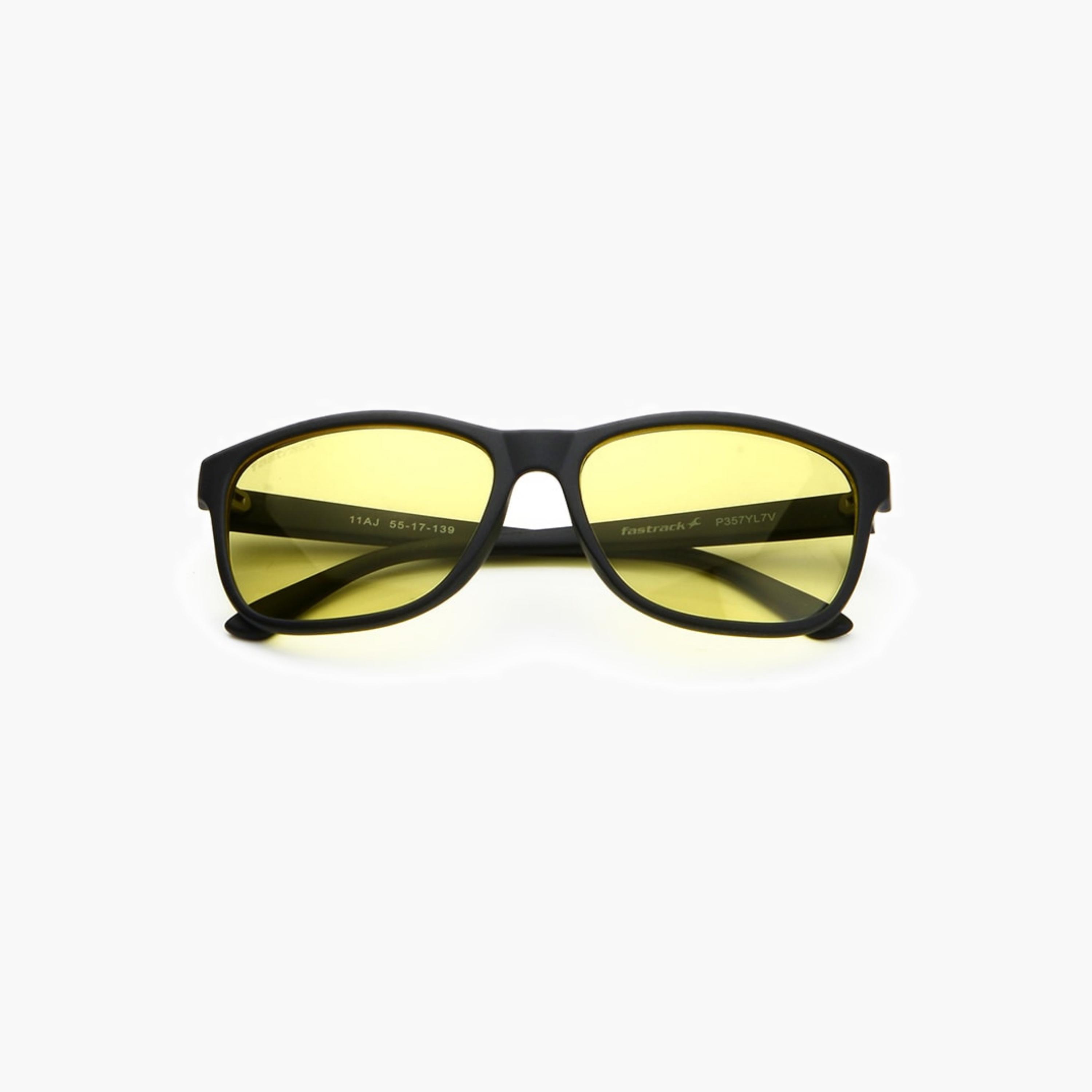 Fastrack Rectangular Yellow Polarised Sunglasses-men-sunglasses-image-6