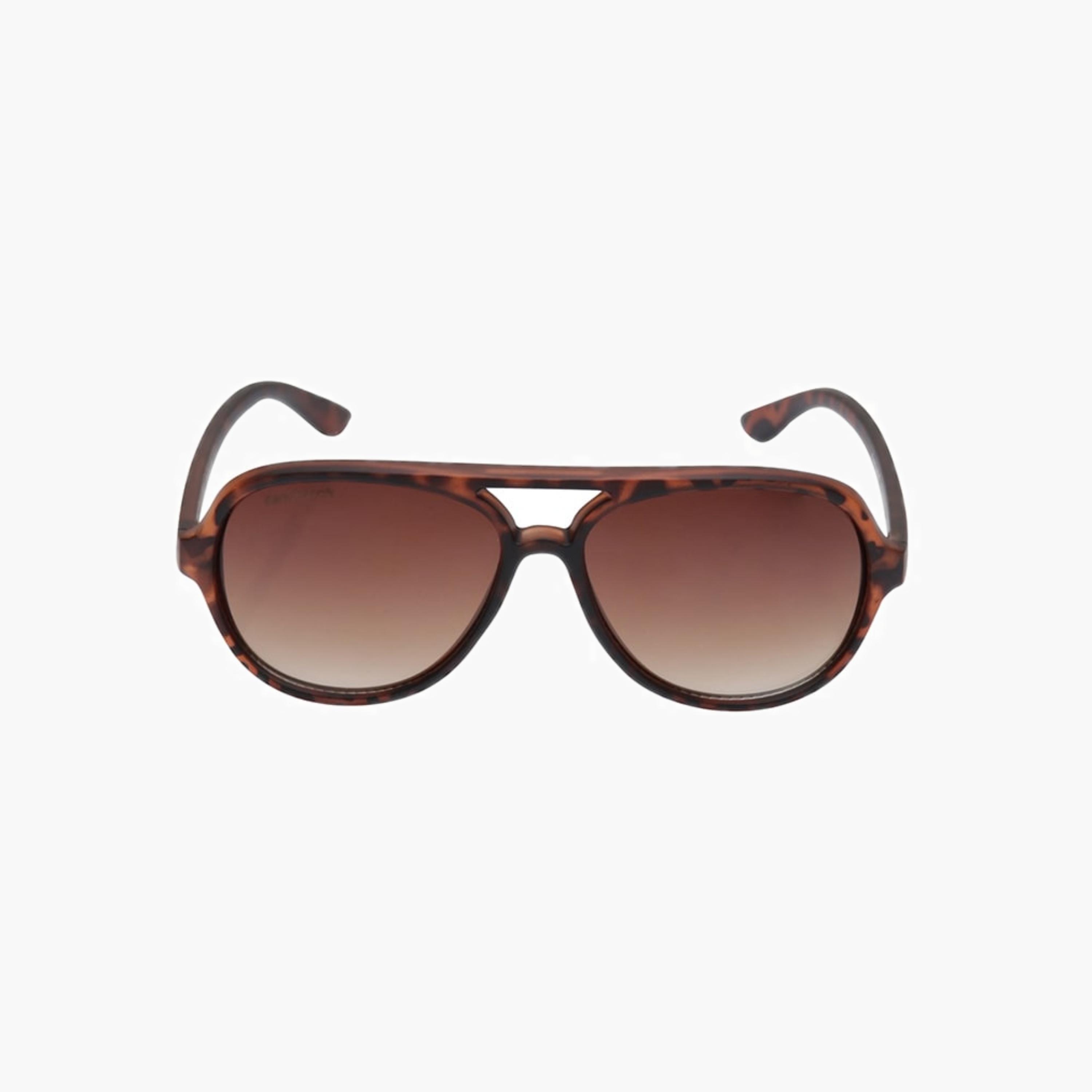 Fastrack Aviator Brown Polarised Sunglasses-men-sunglasses-image-1