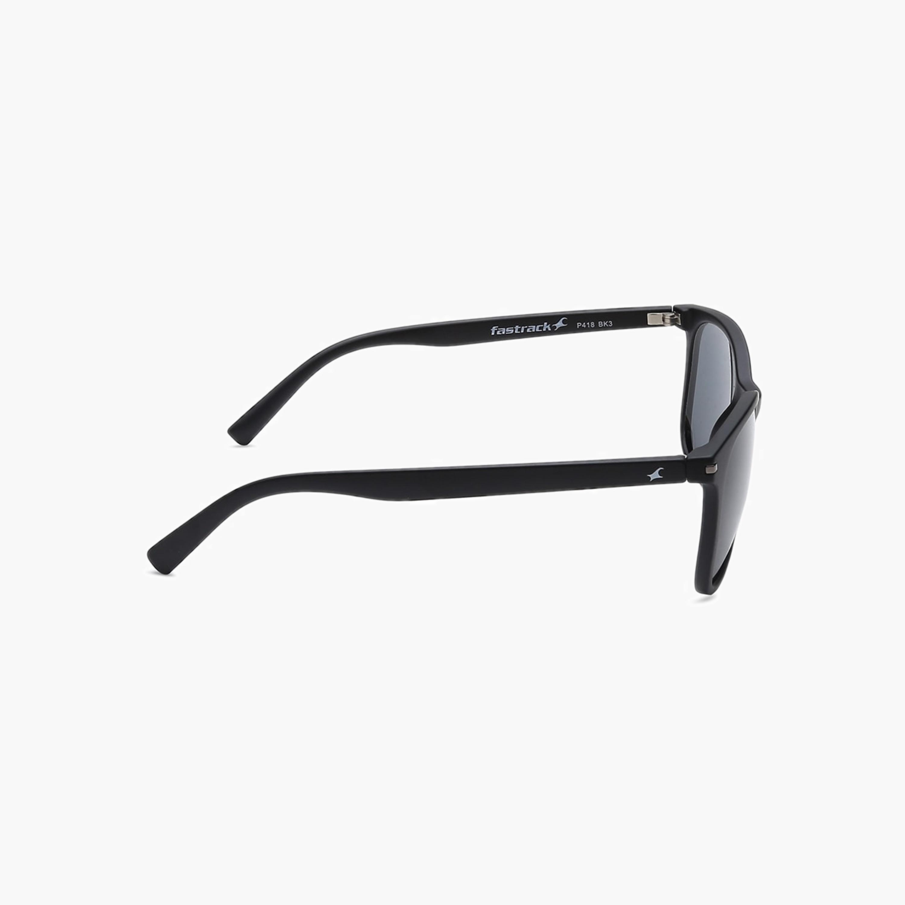 Fastrack Black Rectangular Polarised Sunglasses-men-sunglasses-image-4