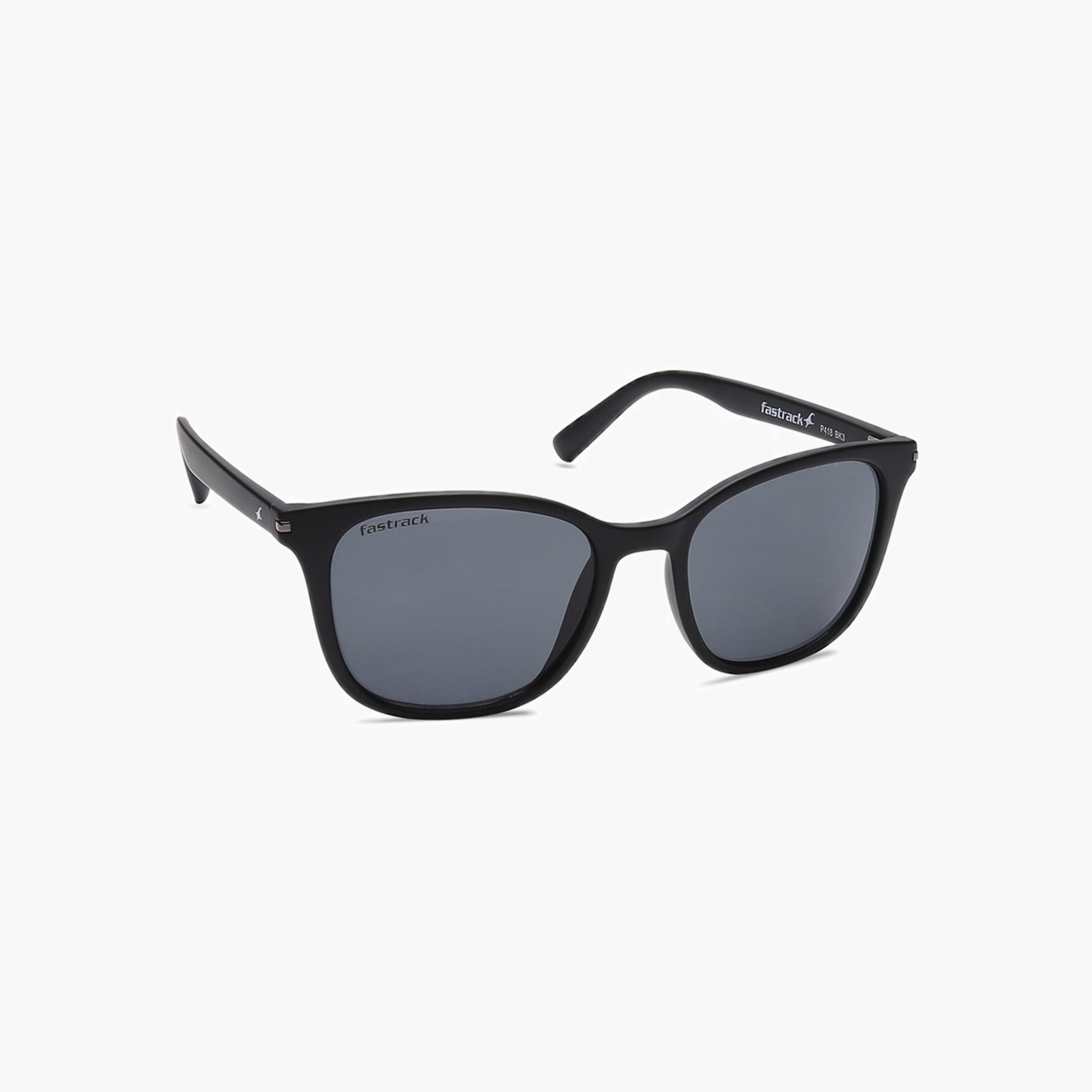 Fastrack Black Rectangular Polarised Sunglasses-men-sunglasses-image-5