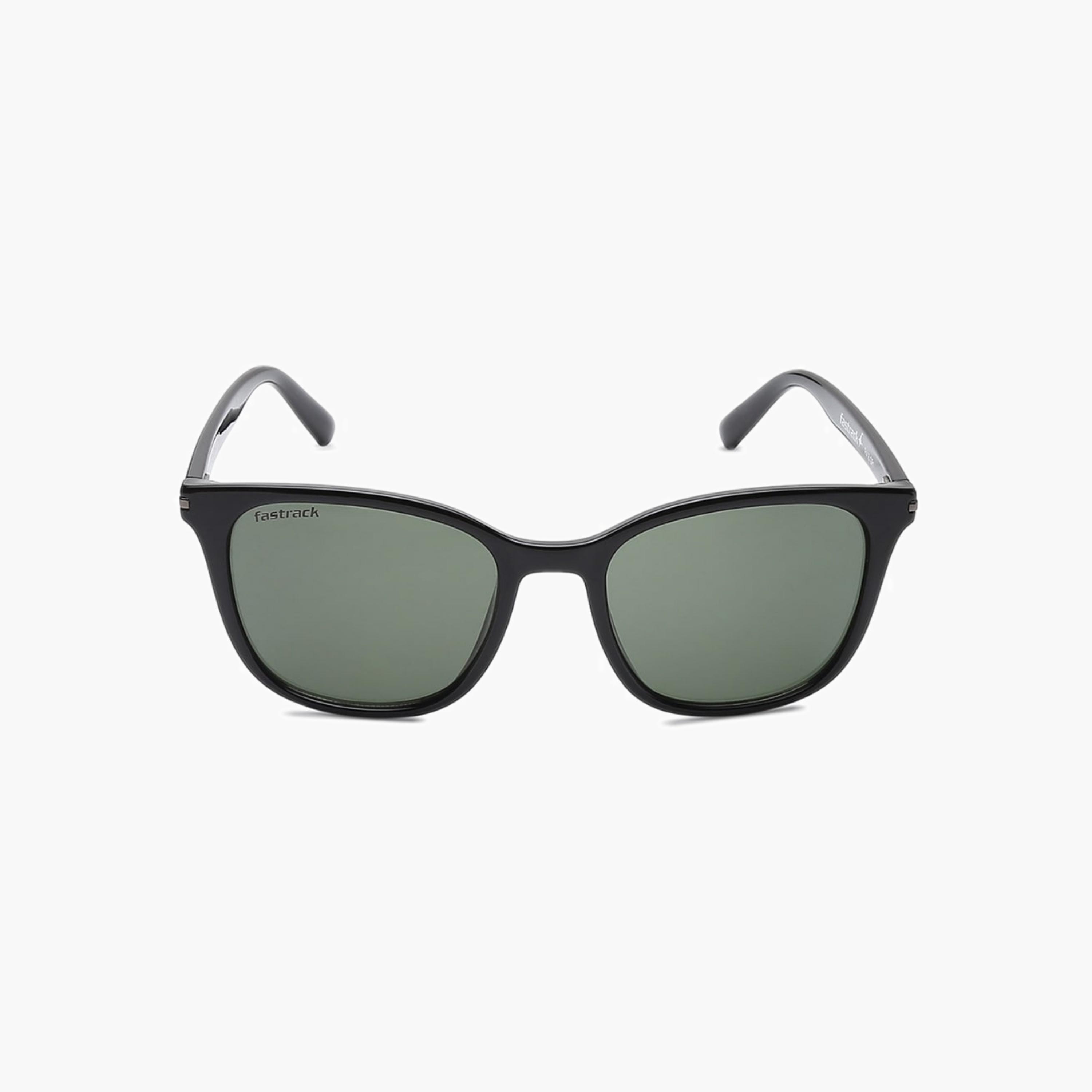 Fastrack Green Polarized Rectangular Sunglasses-men-sunglasses-image-1