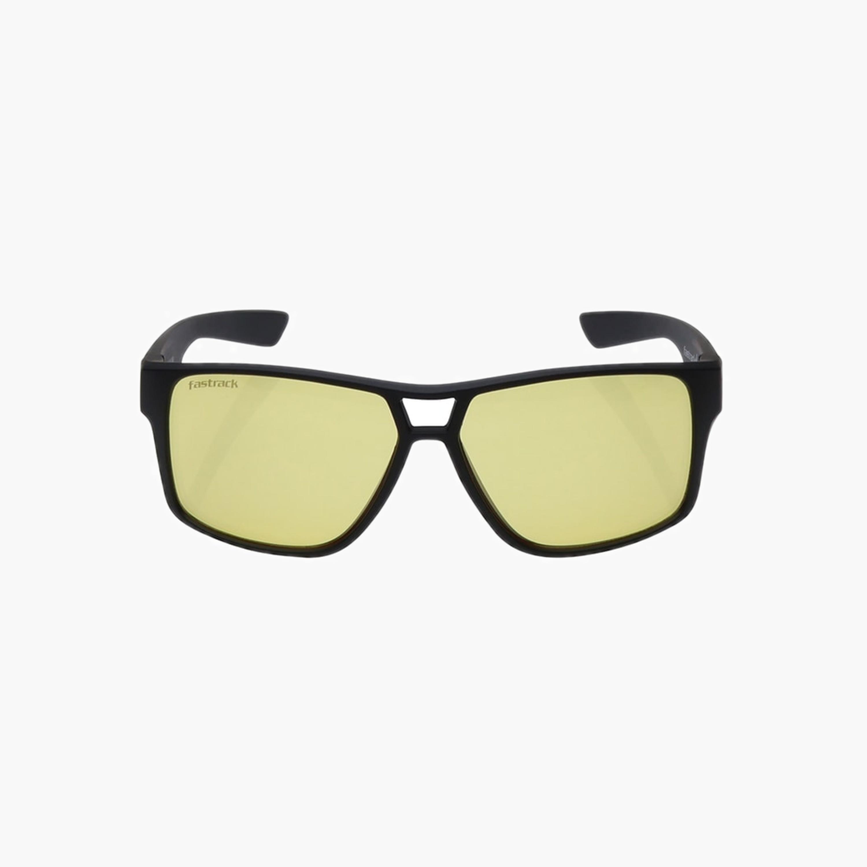 Fastrack Rectangular Yellow Polarised Sunglasses-men-sunglasses-image-1