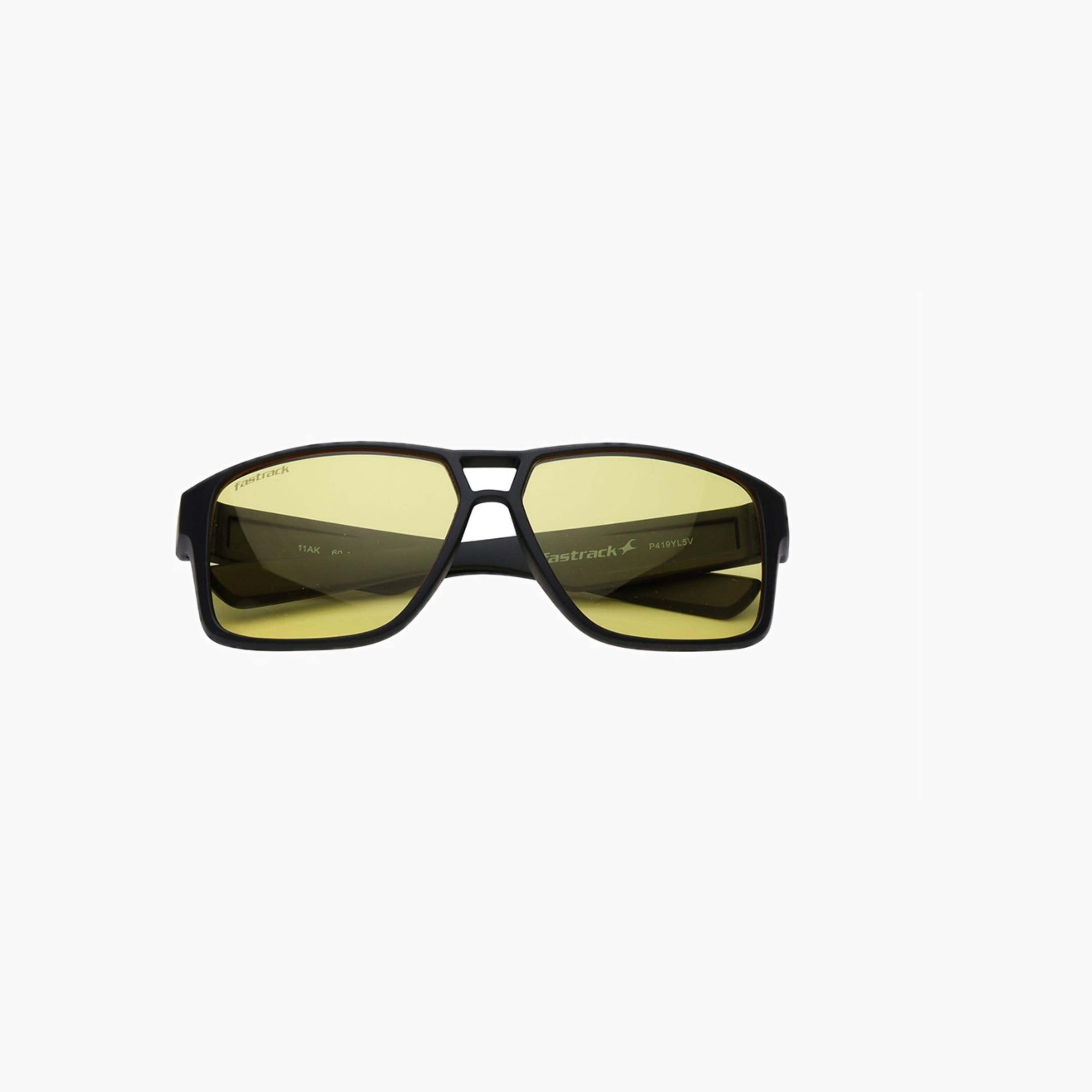 Fastrack Rectangular Yellow Polarised Sunglasses-men-sunglasses-image-4