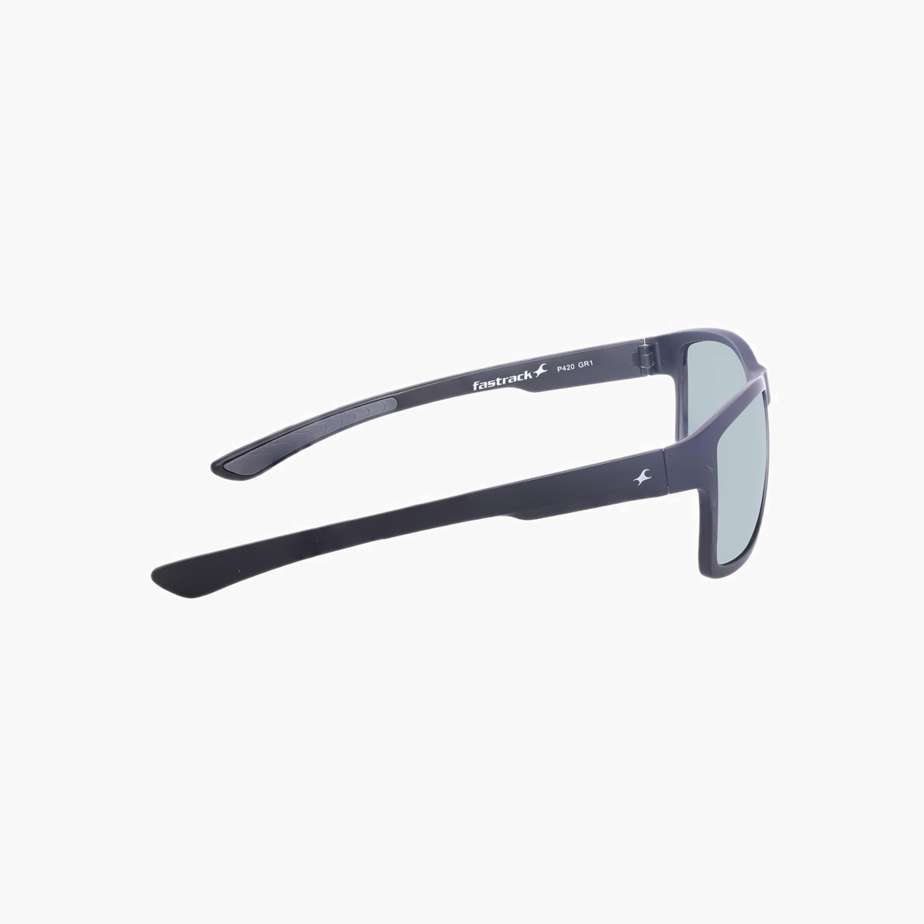 Fastrack Black Rectangular Polarised Sunglasses-men-sunglasses-image-4