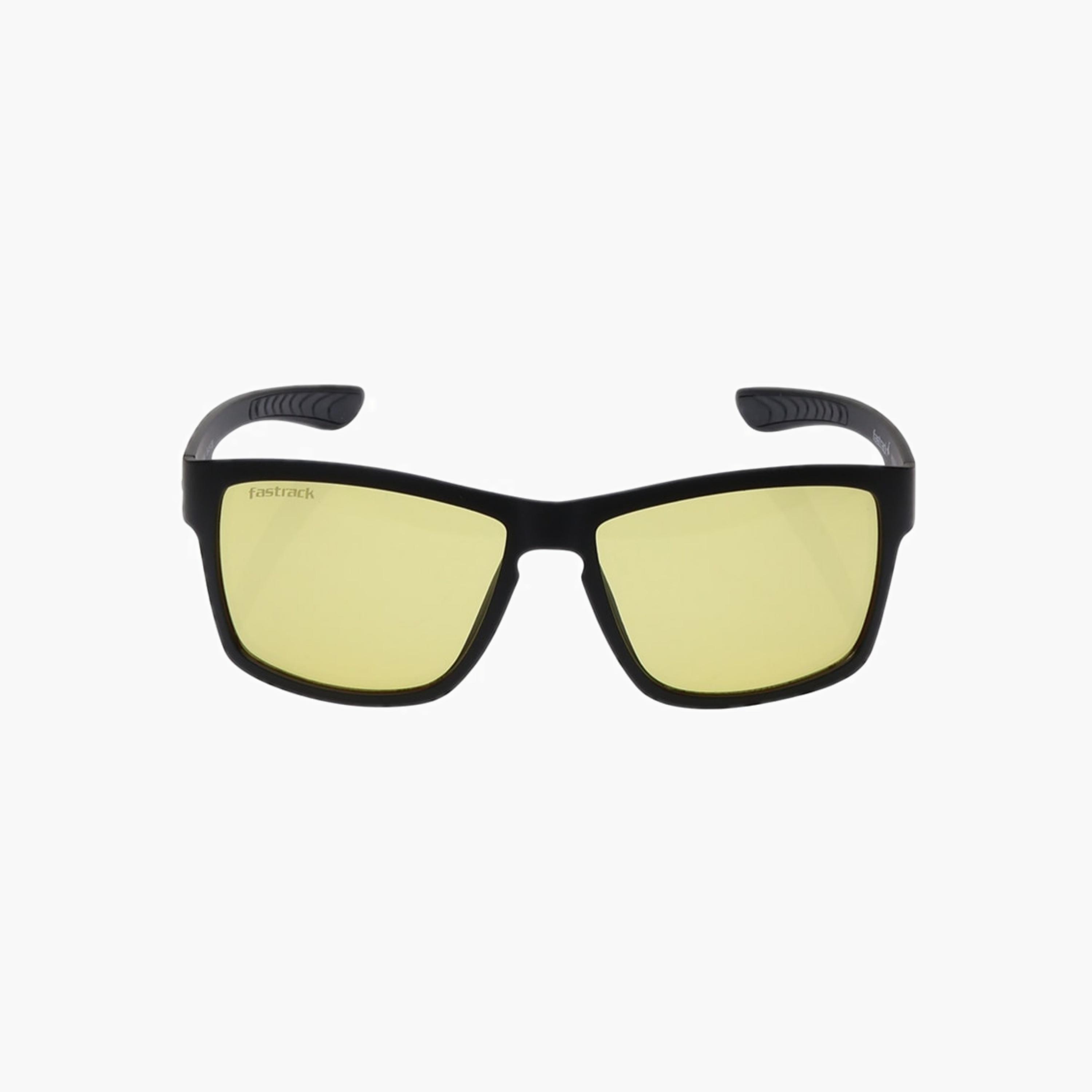 Fastrack Rectangular Yellow Polarised Sunglasses-men-sunglasses-image-1