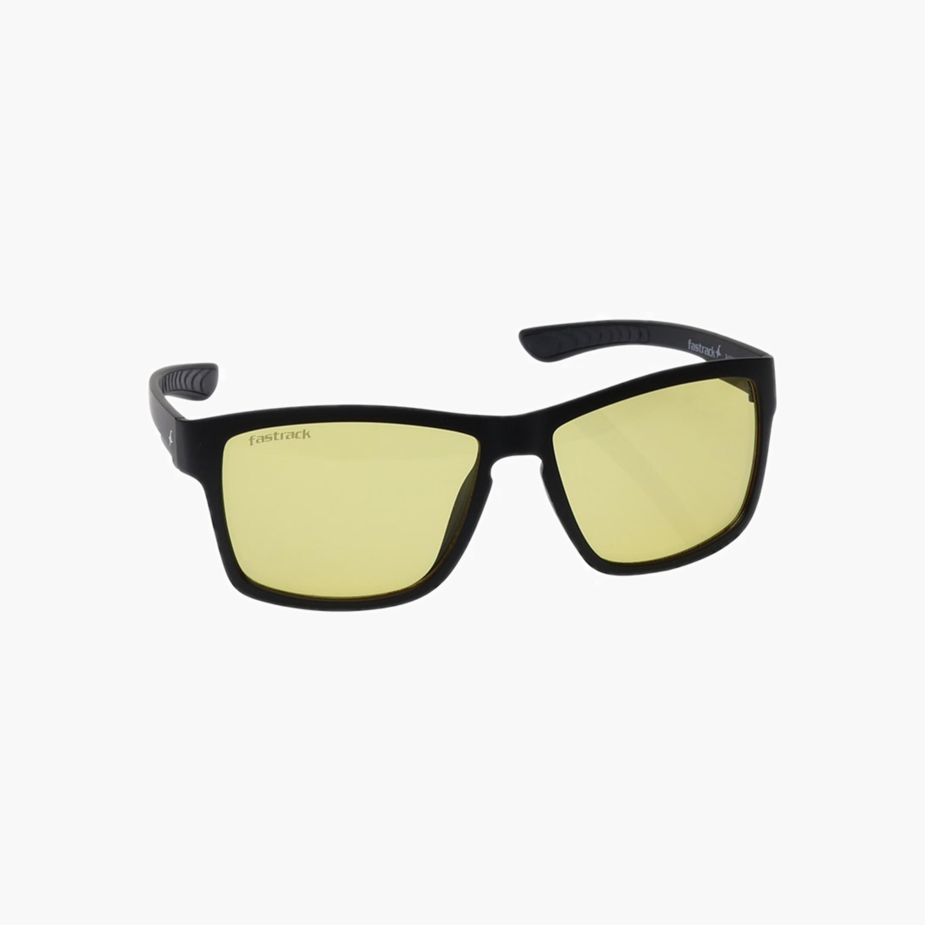 Fastrack Rectangular Yellow Polarised Sunglasses-men-sunglasses-image-2