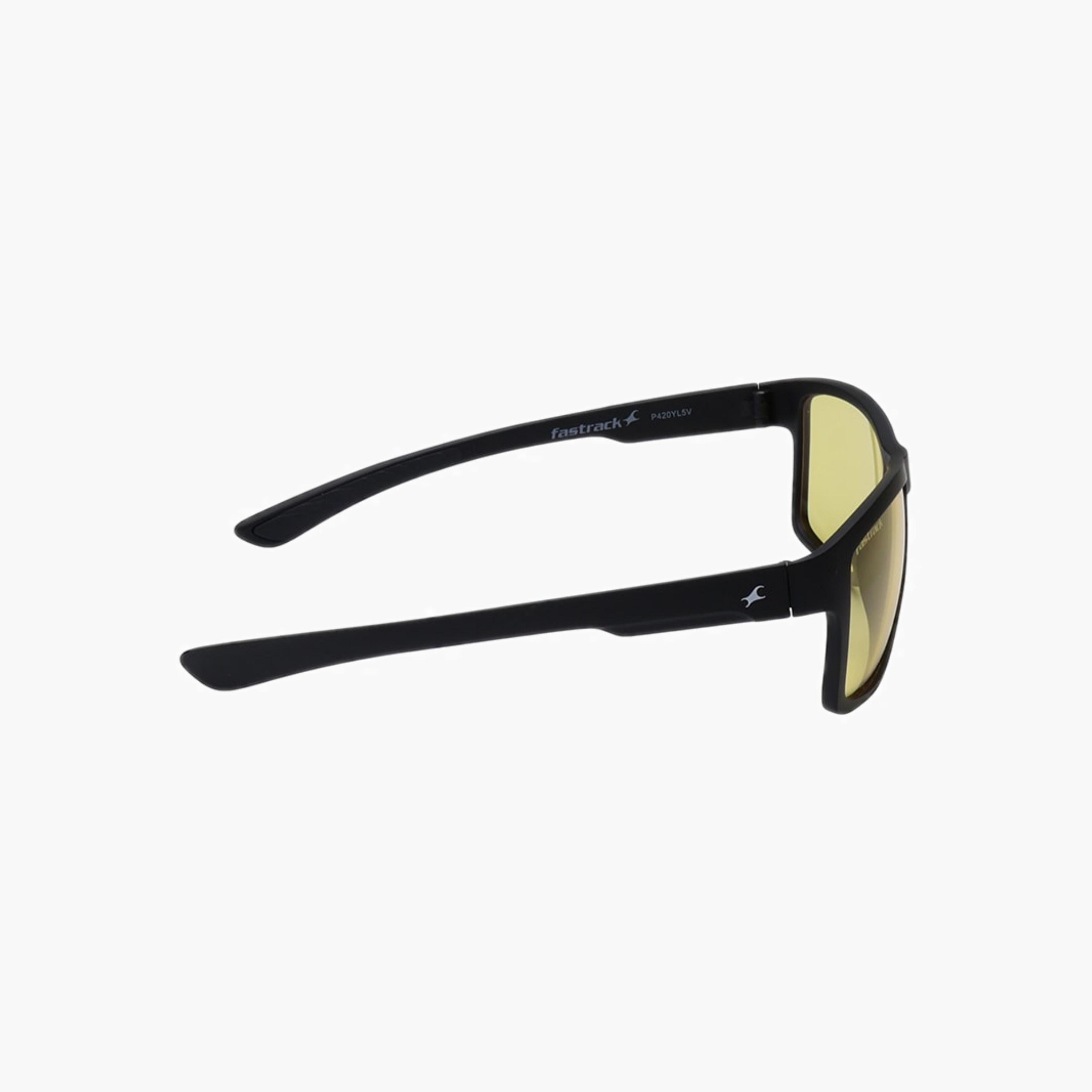 Fastrack Rectangular Yellow Polarised Sunglasses-men-sunglasses-image-5