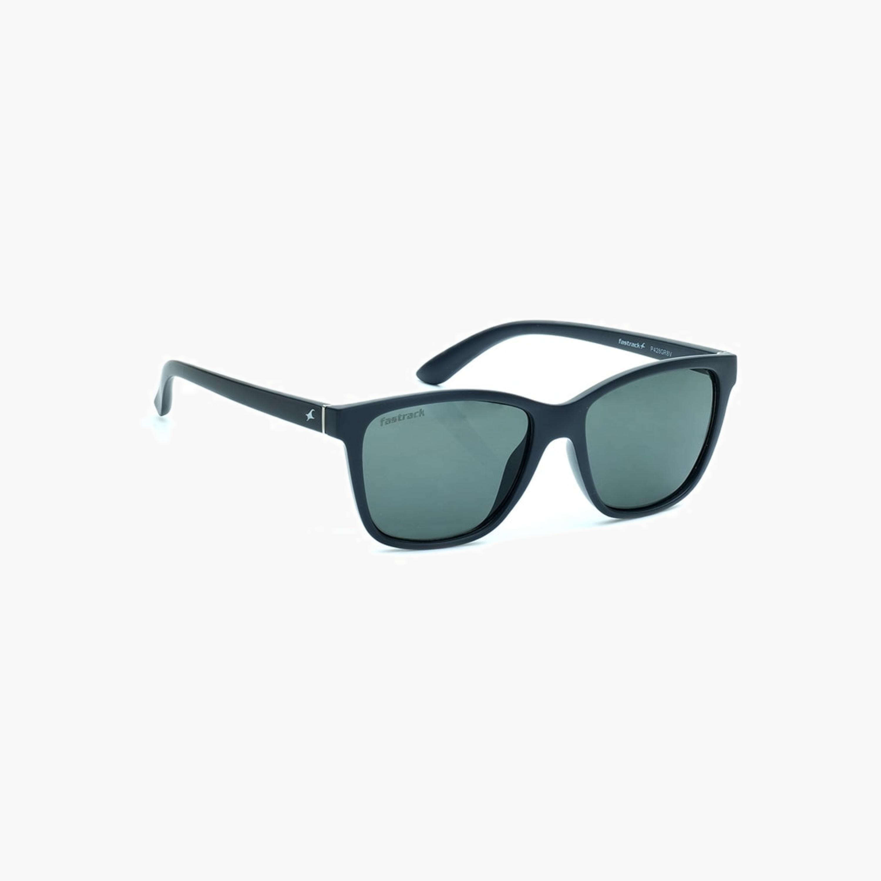 Fastrack Black Square Frame Sunglasses-men-sunglasses-image-2