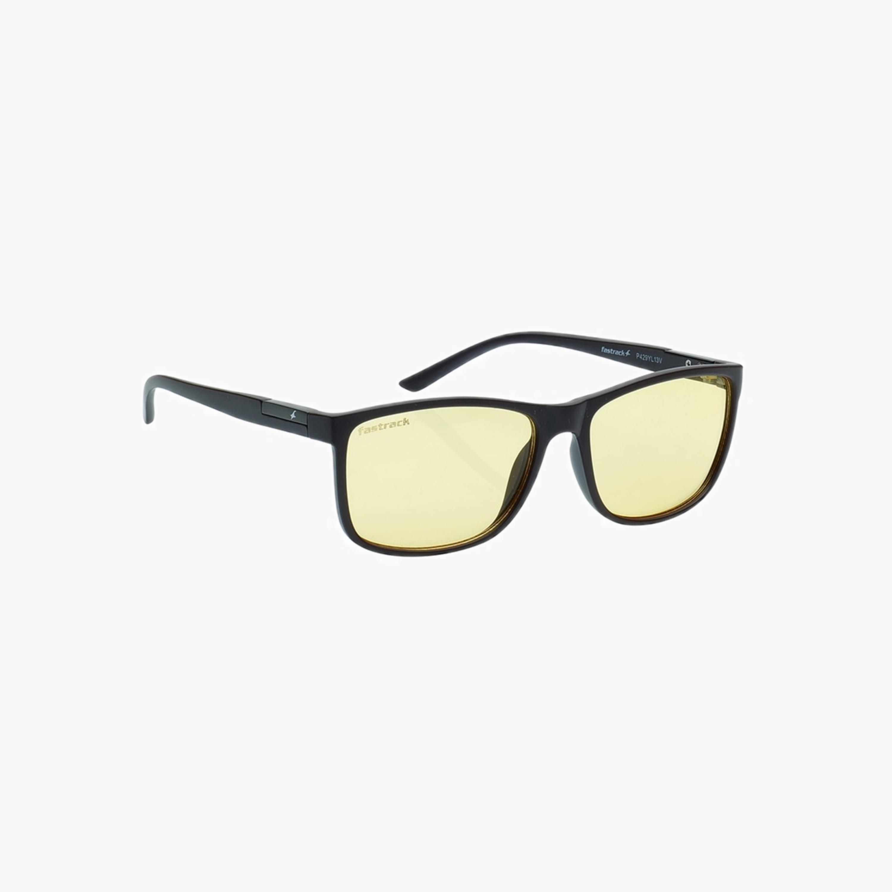 Fastrack Rectangular Frame Yellow Sunglasses-men-sunglasses-image-5