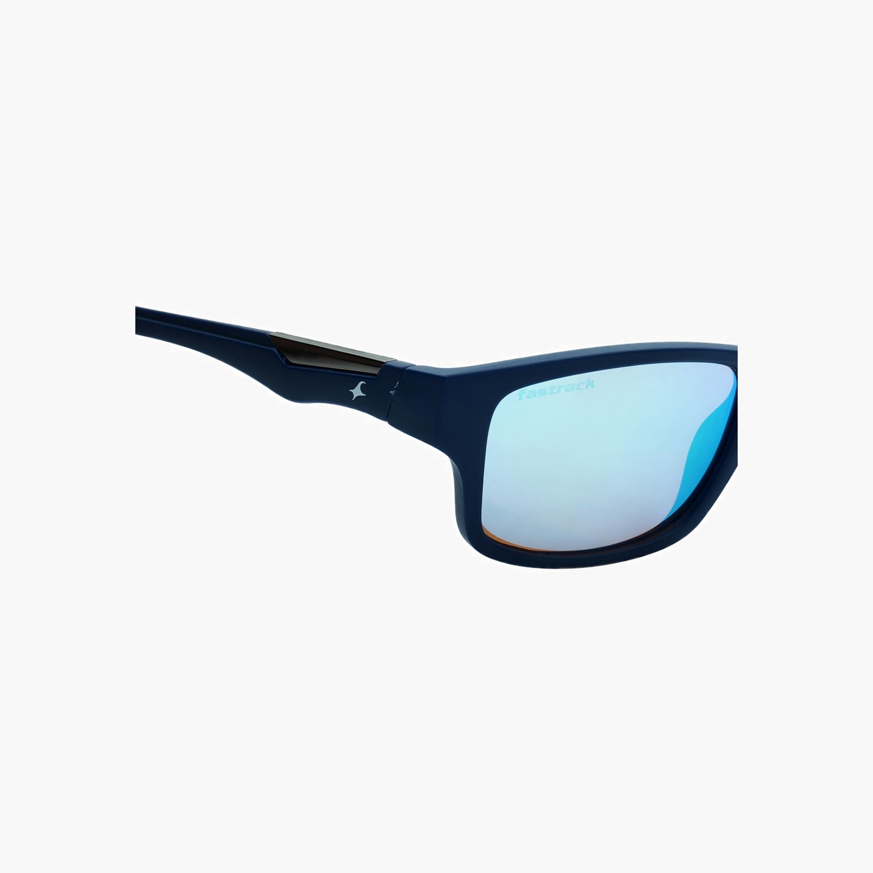 Fastrack Rectangular Frame Mirrored Sunglasses-men-sunglasses-image-4