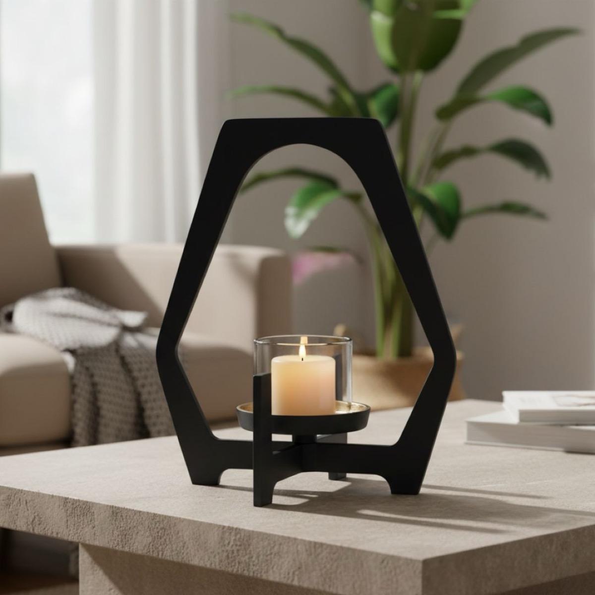 Vanity Living Metal Votive Candleholder - 32 cm