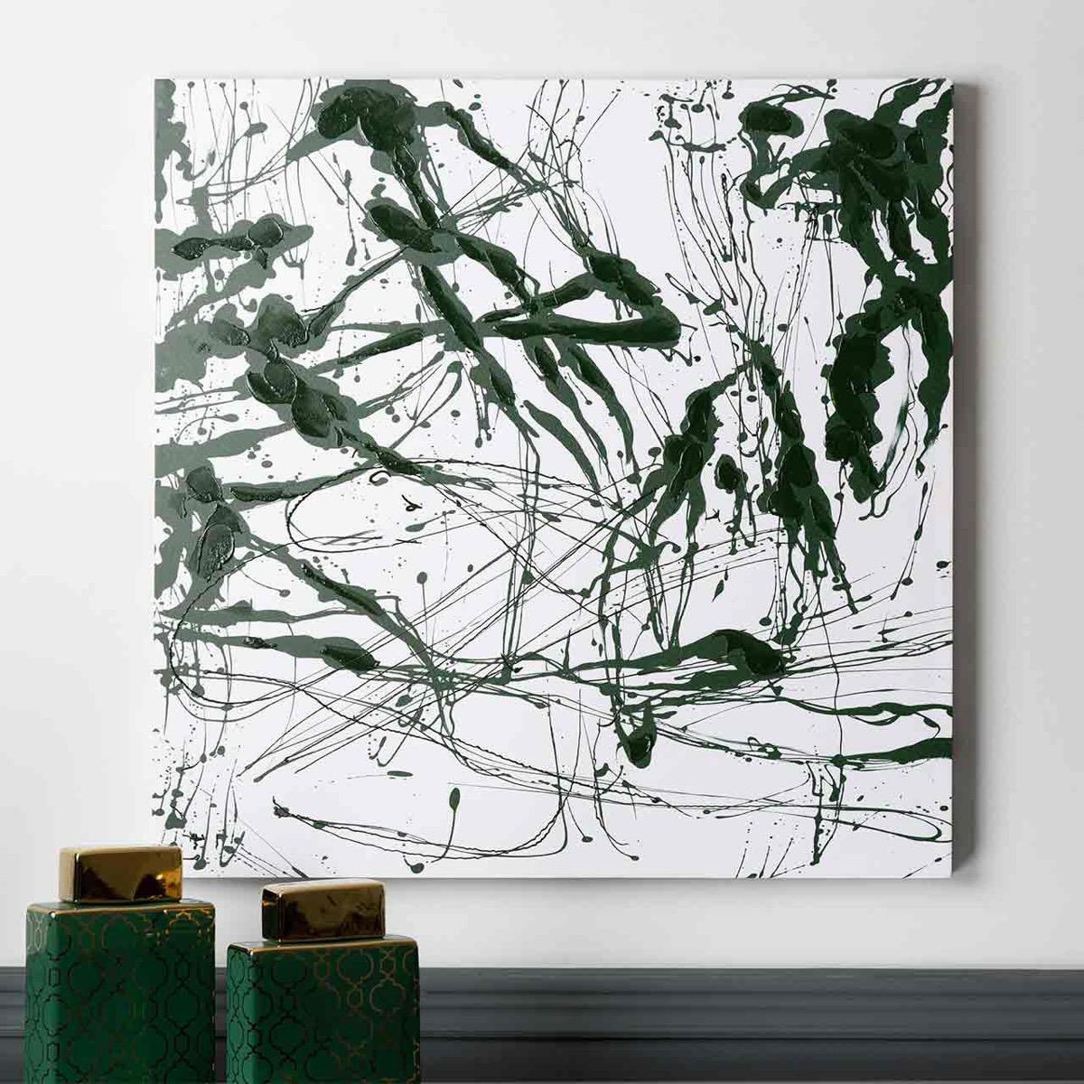 Vanity Living Framed Canvas Wall Art - 80x80 cm