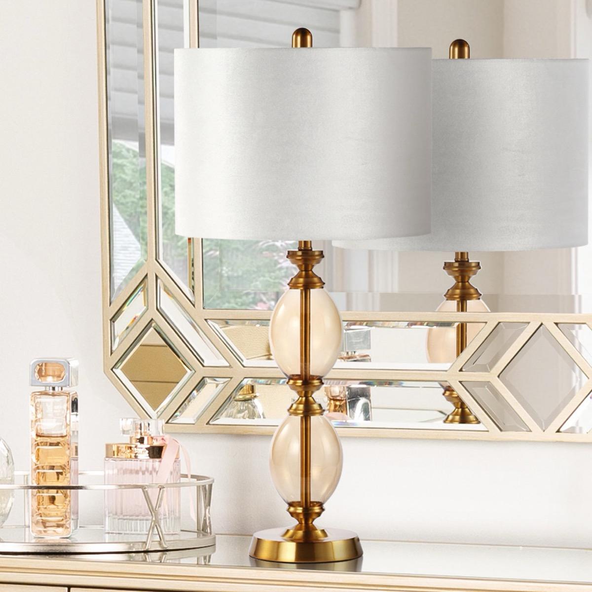 Vanity Living Metal Table Lamp - 74 cm
