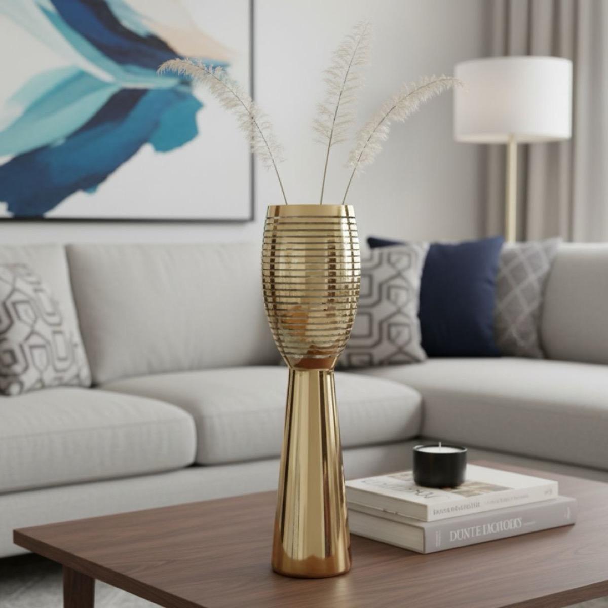 Adelma Glass Vase - 40 cm