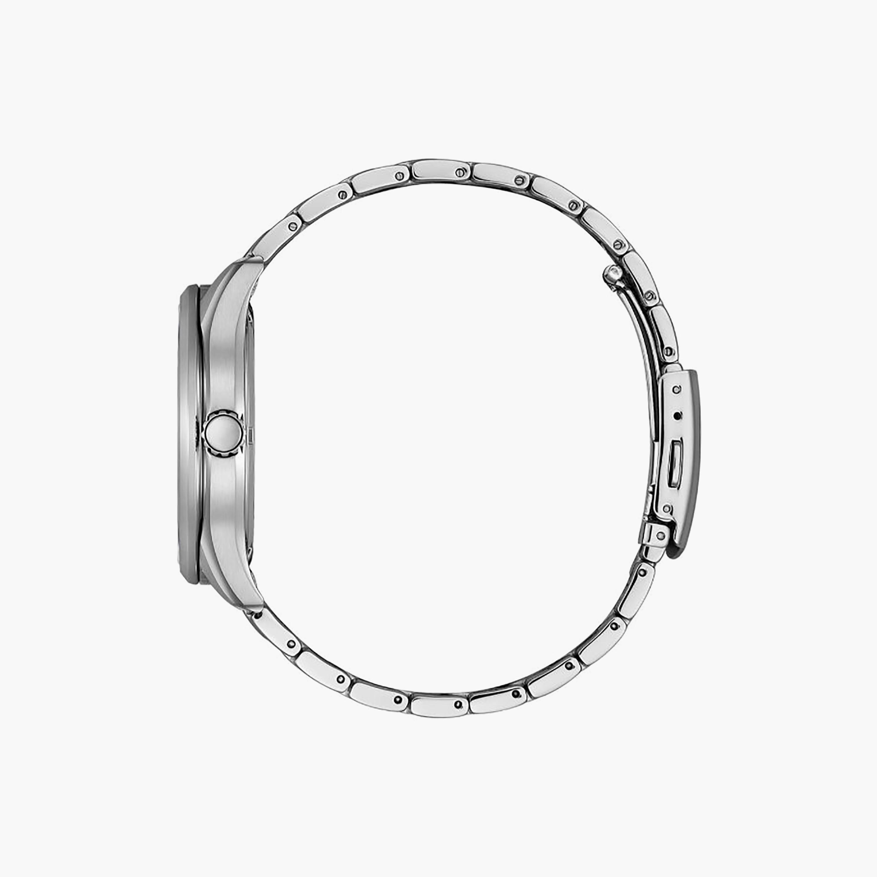 ساعة أنالوج ستانلس ستيل باللون الأزرق 41 مم للرجال من سيتيزن | BM7560-59L-men-watchesandjewellery-watches-image-2