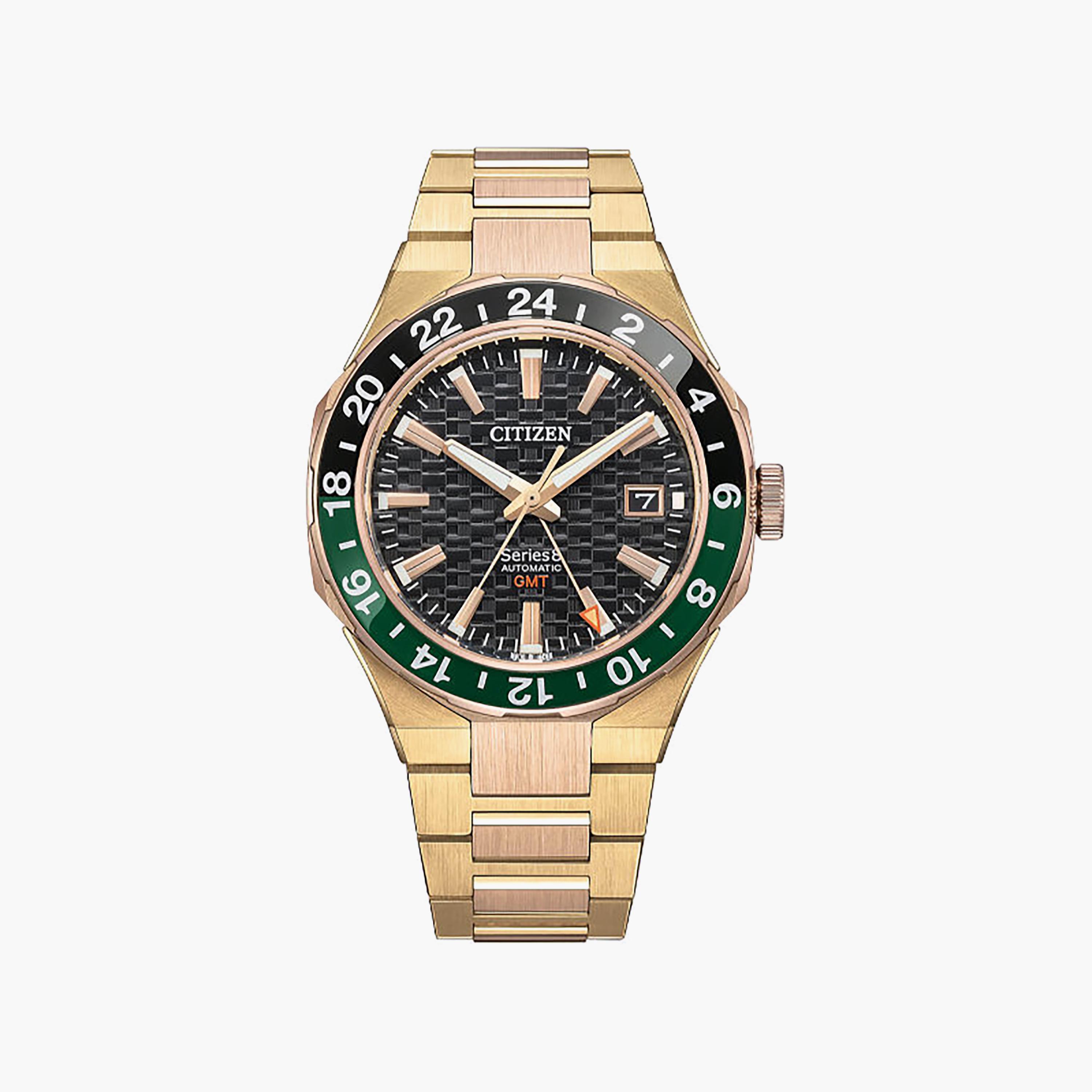 Citizen Men's 41MM Gold Automatic Stainless Steel Watch | NB6033-51E-men-watchesandjewellery-watches-image-1