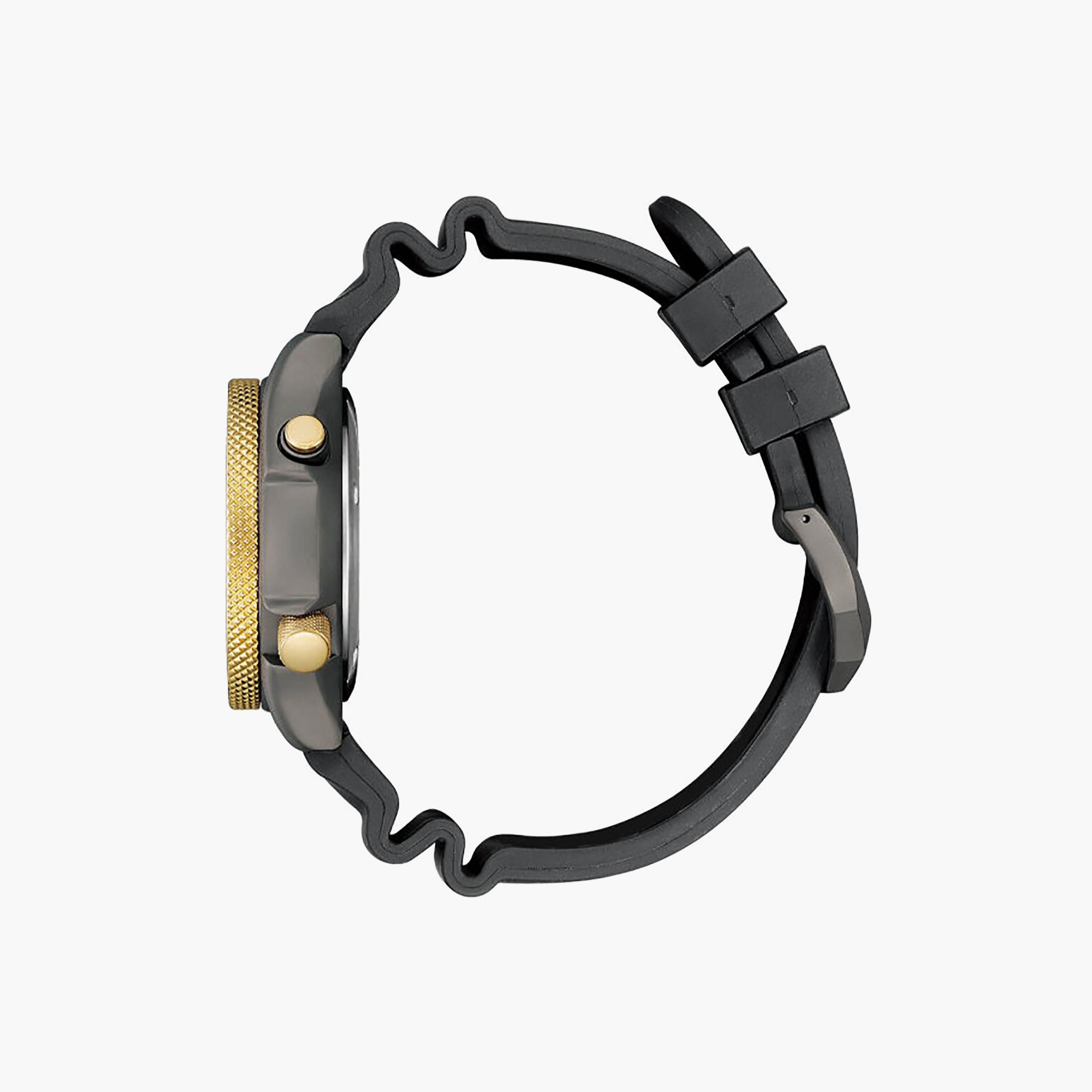 ساعة سيتيزن رجالية سوداء بقطر 50.7 مم، تناظرية/رقمية، بسوار سيليكون | JP2008-06E-men-watchesandjewellery-watches-image-2