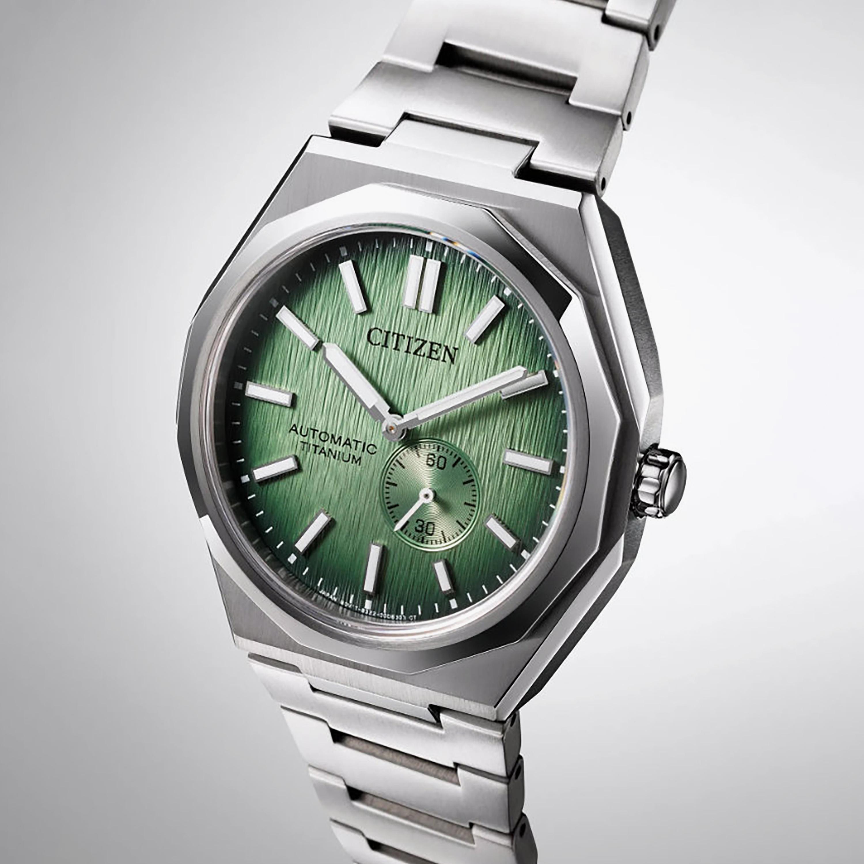 Citizen Men's 40.5MM Silver Automatic Stainless Steel Watch | NK5020-58X-men-watchesandjewellery-watches-image-5