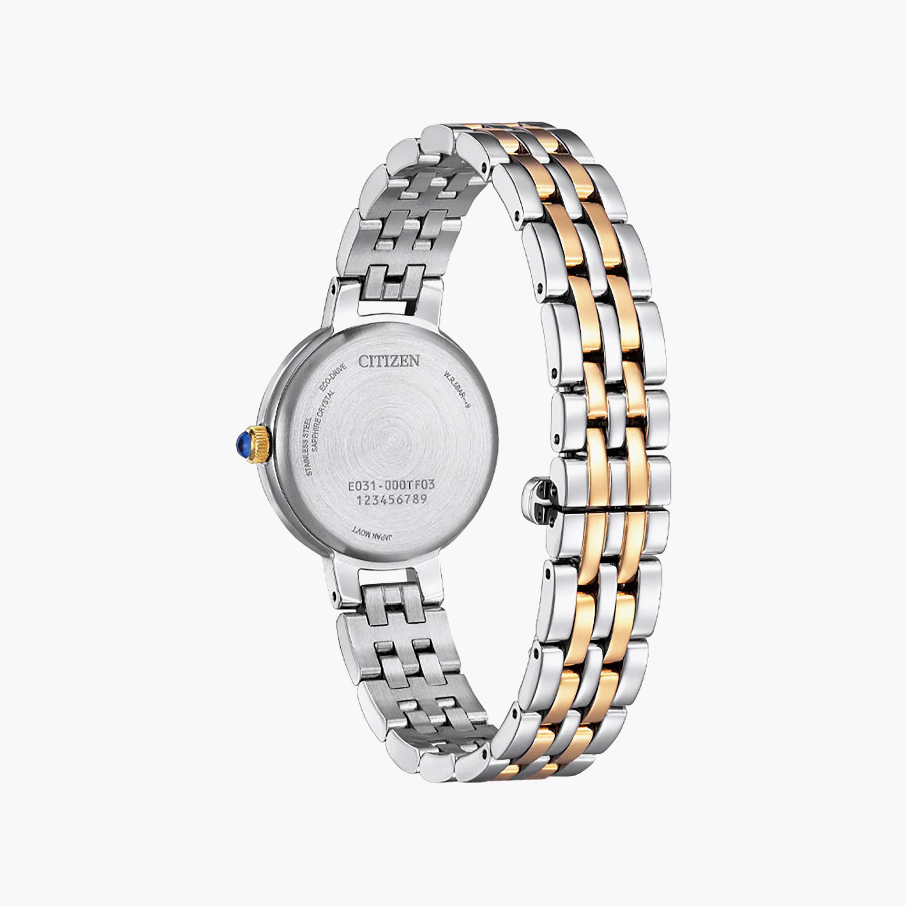 Citizen Women's 27.7MM Multi Colour Analog Stainless Steel Watch | EM0996-84Y-women-watchesandjewellery-watches-image-3