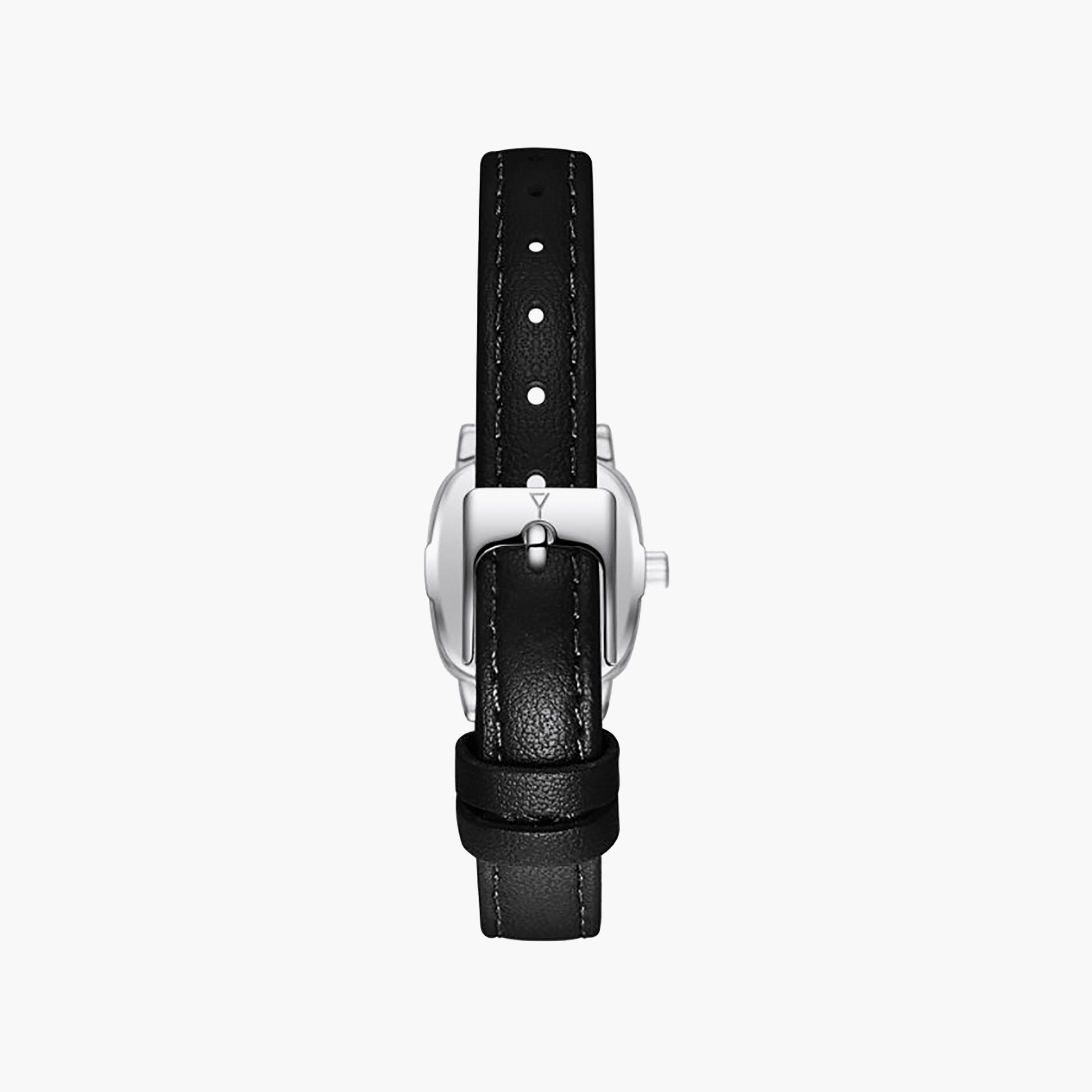 Ecstacy Women's 21MM Black Analog Genuine Leather Watch | E25502-SLBB-women-watchesandjewellery-watches-image-3
