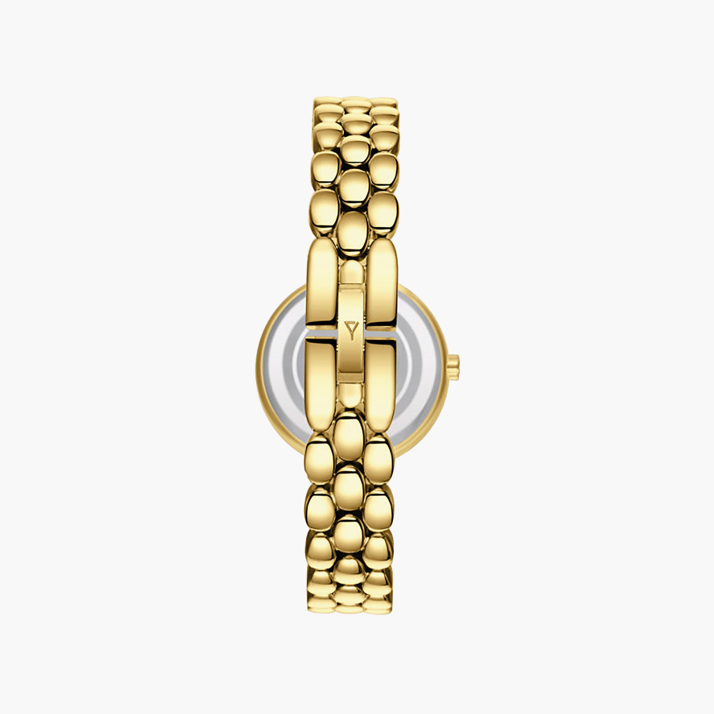 Ecstacy Women's 28MM Gold Analog Stainless Steel Watch | E25503-GBGC-women-watchesandjewellery-watches-image-3