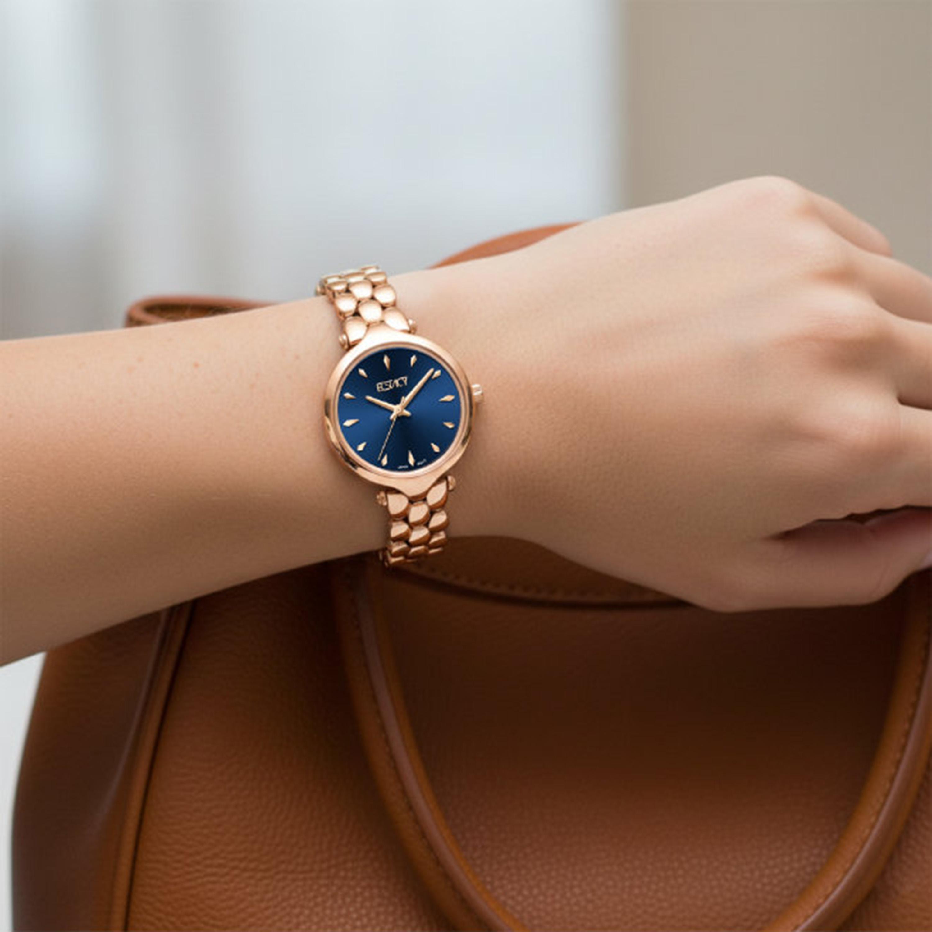 Ecstacy Women's 28MM Blue Analog Stainless Steel Watch | E25503-RBKN-women-watchesandjewellery-watches-image-8