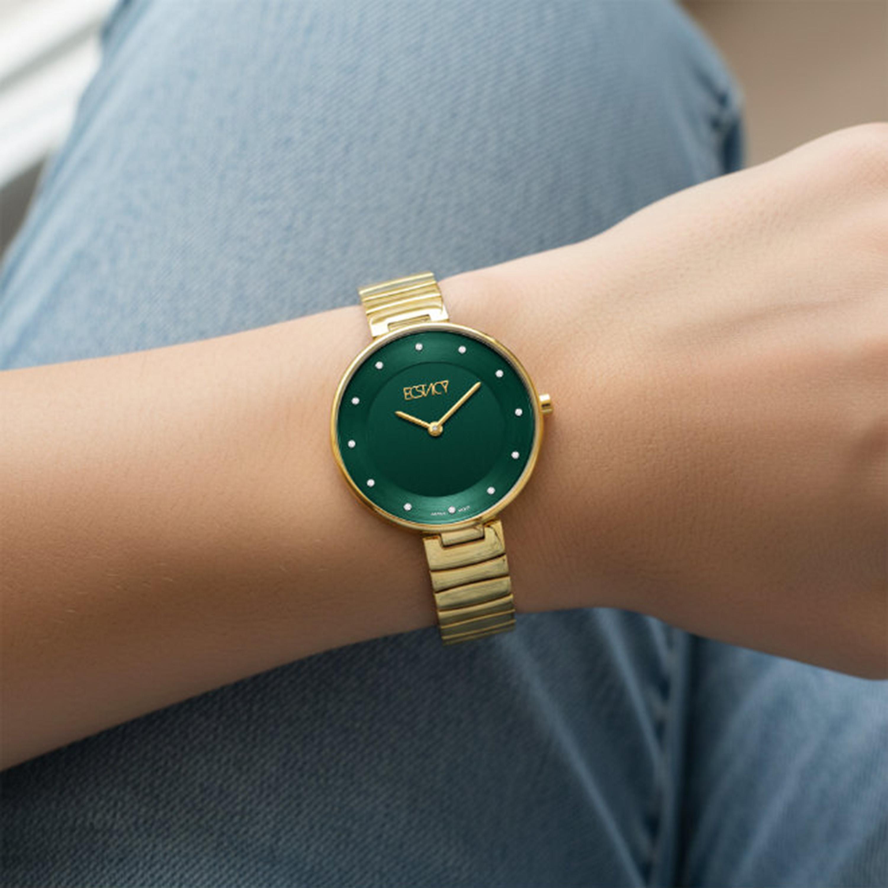 Ecstacy Women's 31MM Green Analog Stainless Steel Watch | E25504-GBGG-women-watchesandjewellery-watches-image-8