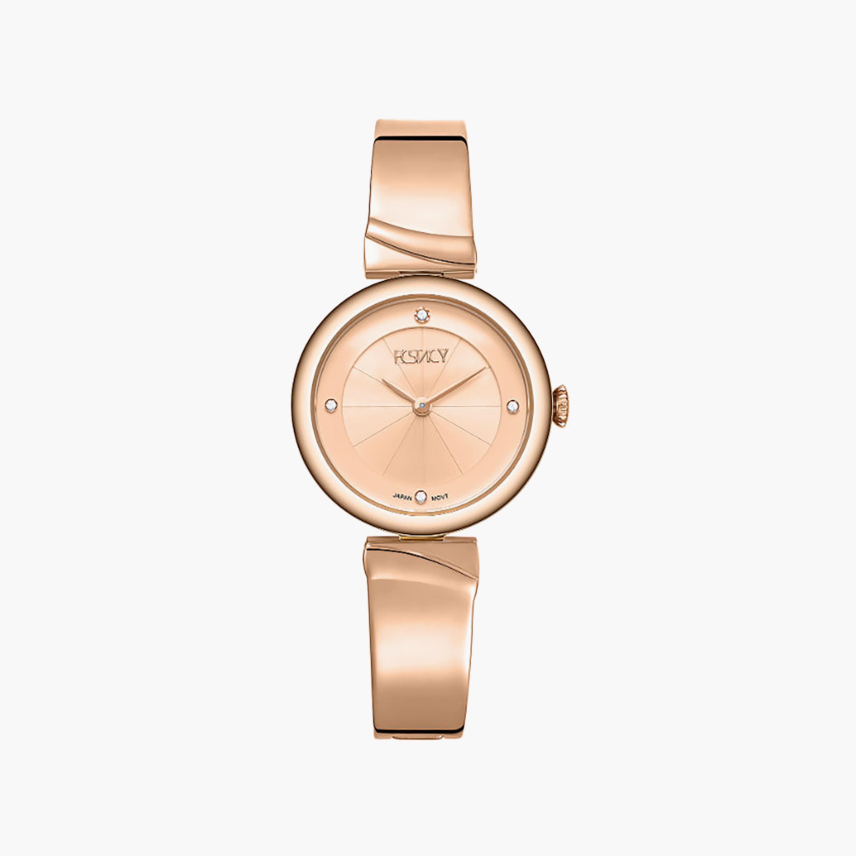 Ecstacy Women's 30MM Rose gold Analog Stainless Steel Watch | E25508-RBKK-women-watchesandjewellery-watches-image-1