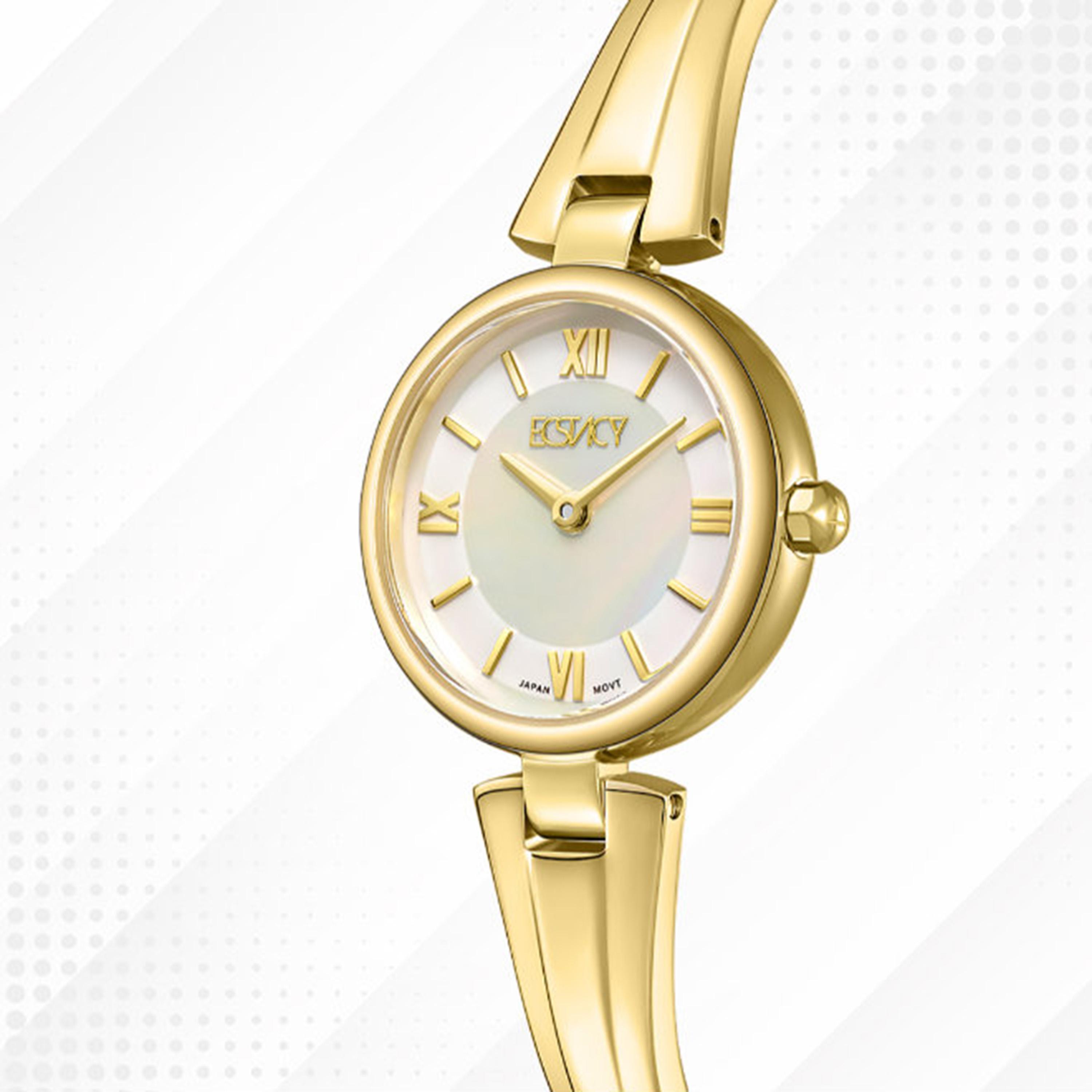 Ecstacy Women's 24MM Mother of Pearl Analog Stainless Steel Watch | E25509-GBGM-women-watchesandjewellery-watches-image-6