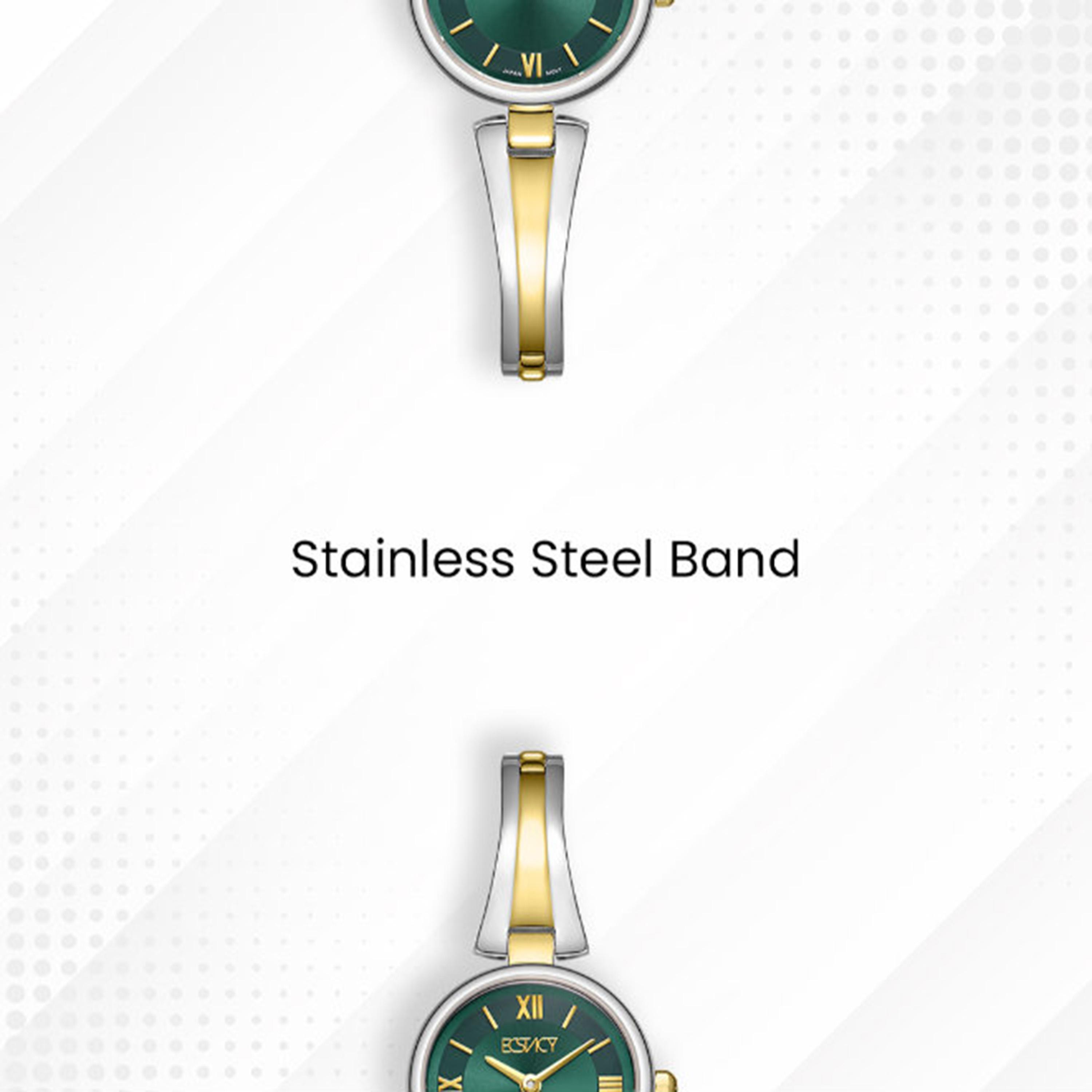 Ecstacy Women's 24MM Green Analog Stainless Steel Watch | E25509-TBTG-women-watchesandjewellery-watches-image-5
