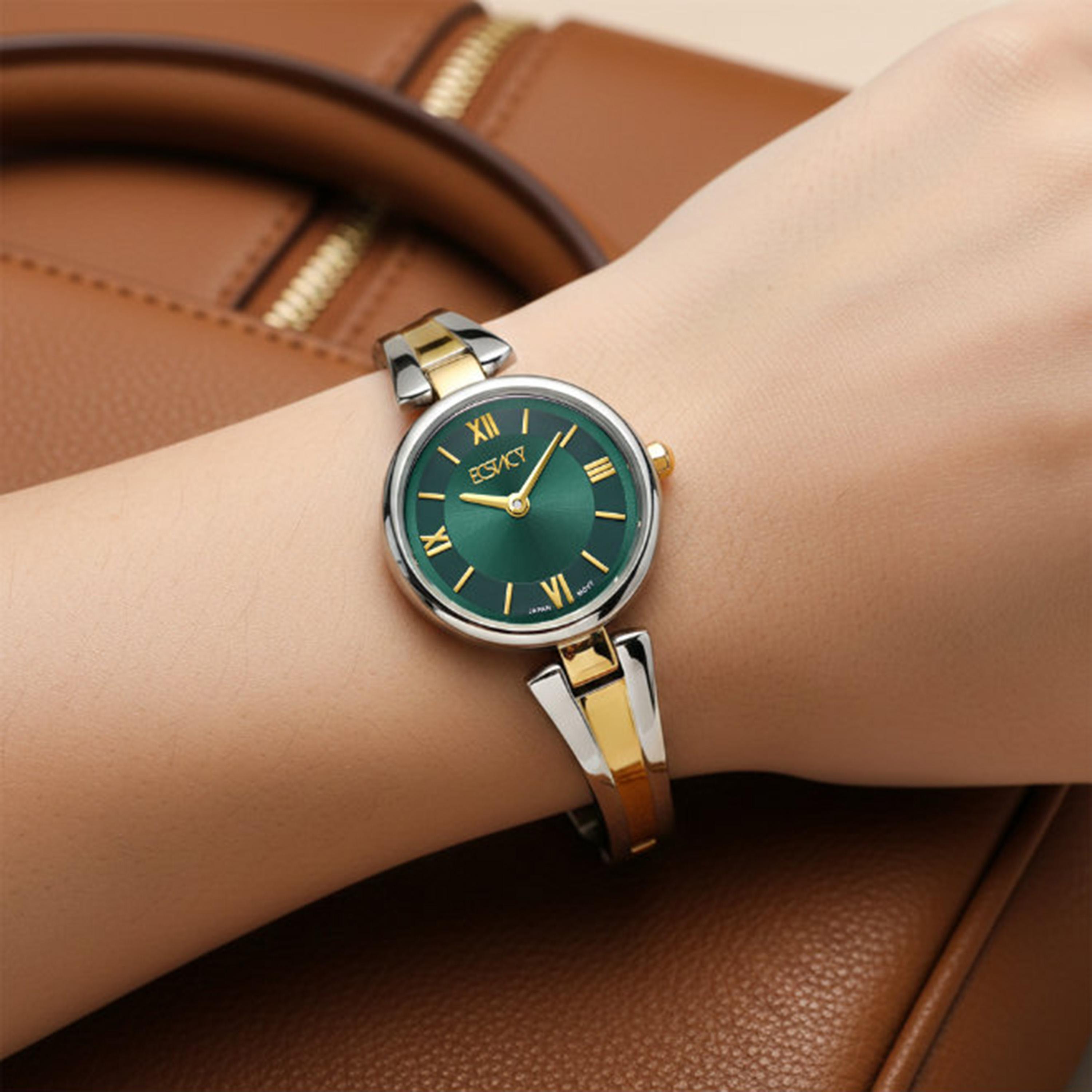 Ecstacy Women's 24MM Green Analog Stainless Steel Watch | E25509-TBTG-women-watchesandjewellery-watches-image-8