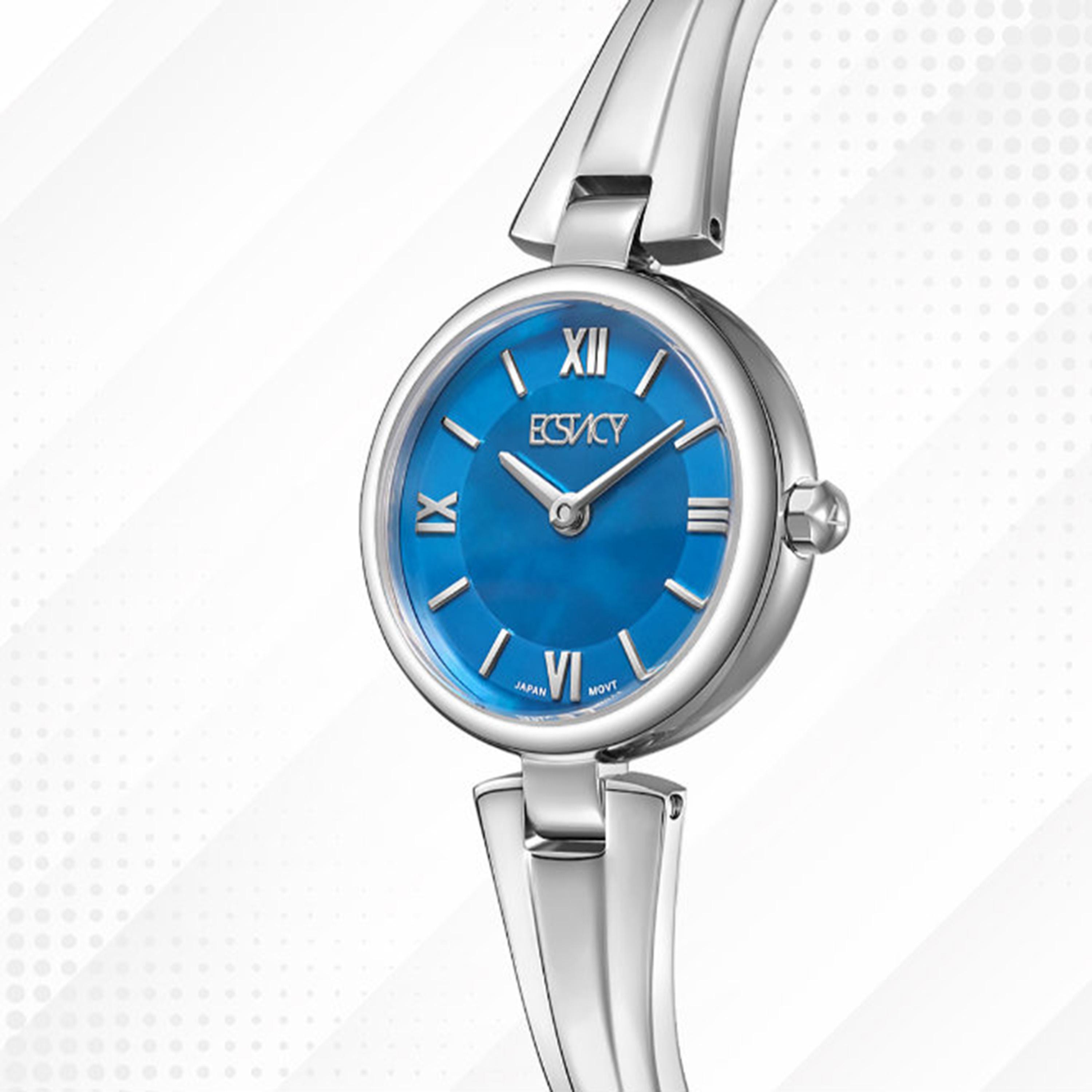 Ecstacy Women's 24MM Blue Analog Stainless Steel Watch | E25509-SBSMN-women-watchesandjewellery-watches-image-6