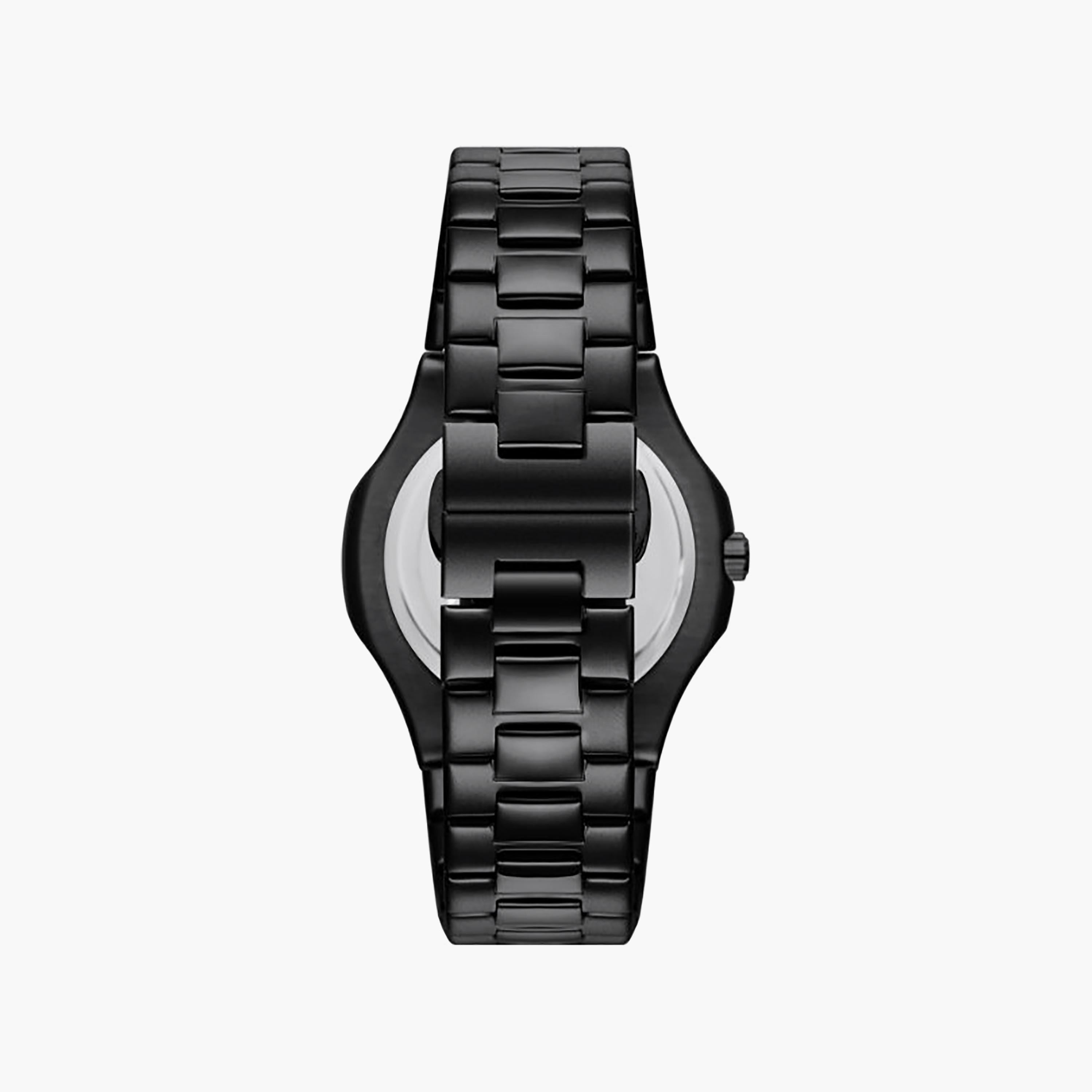 Kenneth Scott Men's 42.7MM Black Analog Stainless Steel Watch | K25002-BBBB-men-watchesandjewellery-watches-image-5