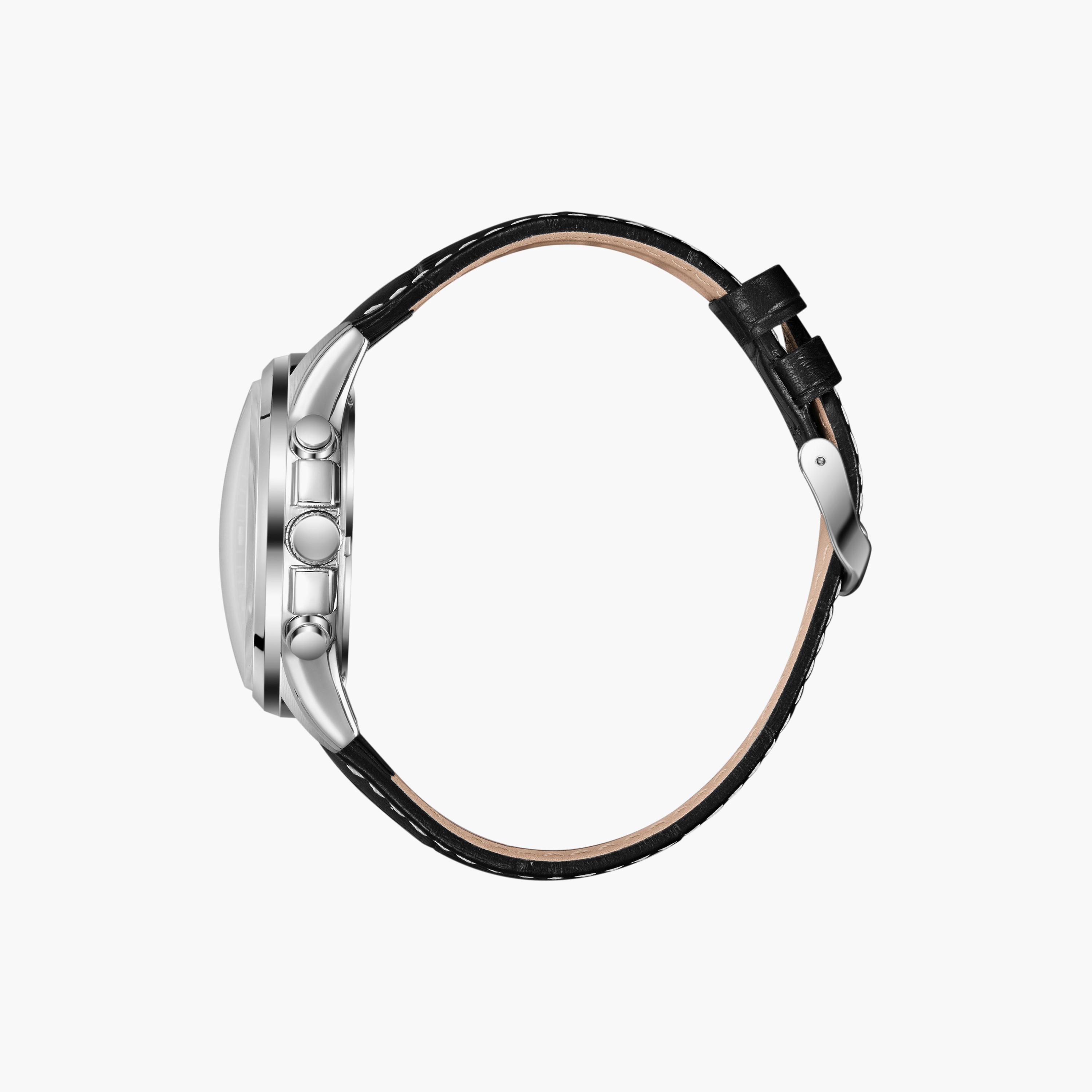 ساعة كرونوغراف جلد باللون الأسود 32 مم للرجال من لي كوبر | LC08239.331-men-watchesandjewellery-watches-image-3