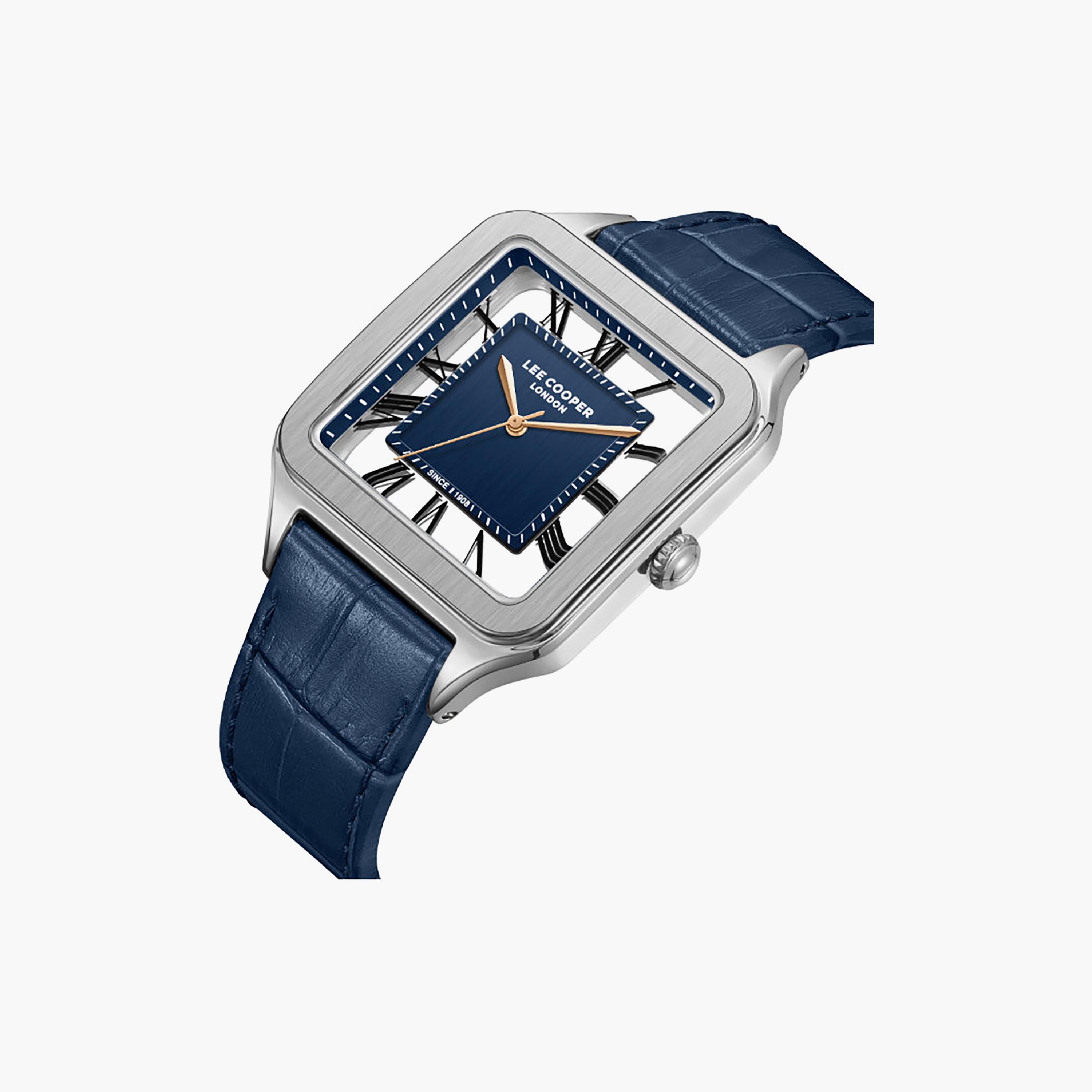 Lee Cooper Women's 30MM Blue Analog Leather Watch | LC08277.399-women-watchesandjewellery-watches-image-3