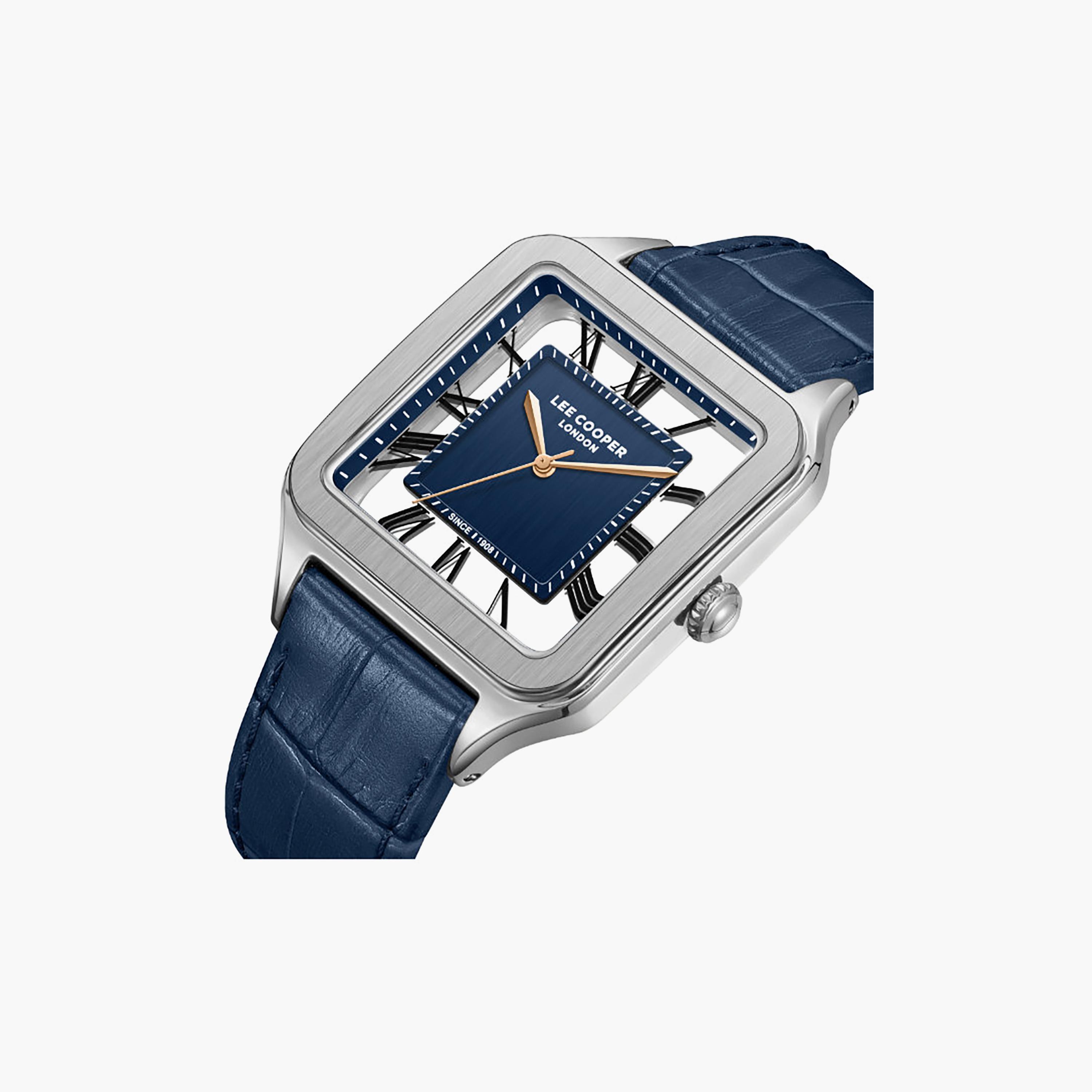 Lee Cooper Women's 30MM Blue Analog Leather Watch | LC08277.399-women-watchesandjewellery-watches-image-6