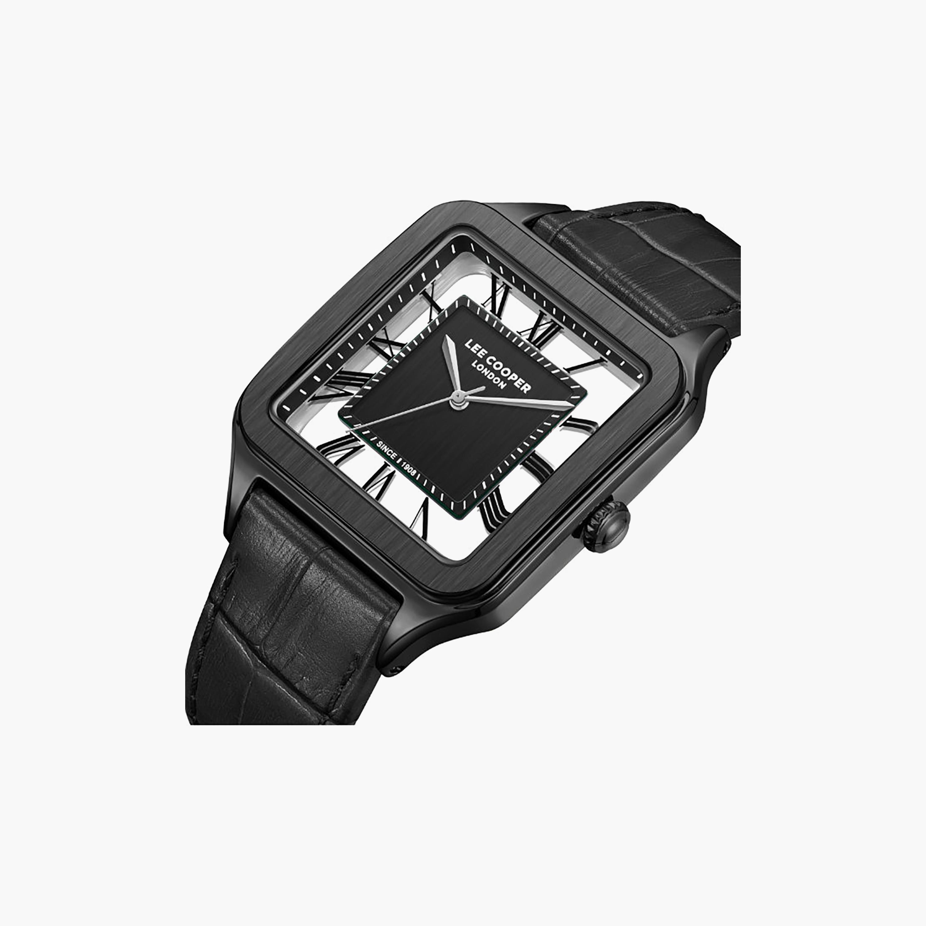 Lee Cooper Women's 21MM Black Analog Leather Watch | LC08277.651-women-watchesandjewellery-watches-image-6