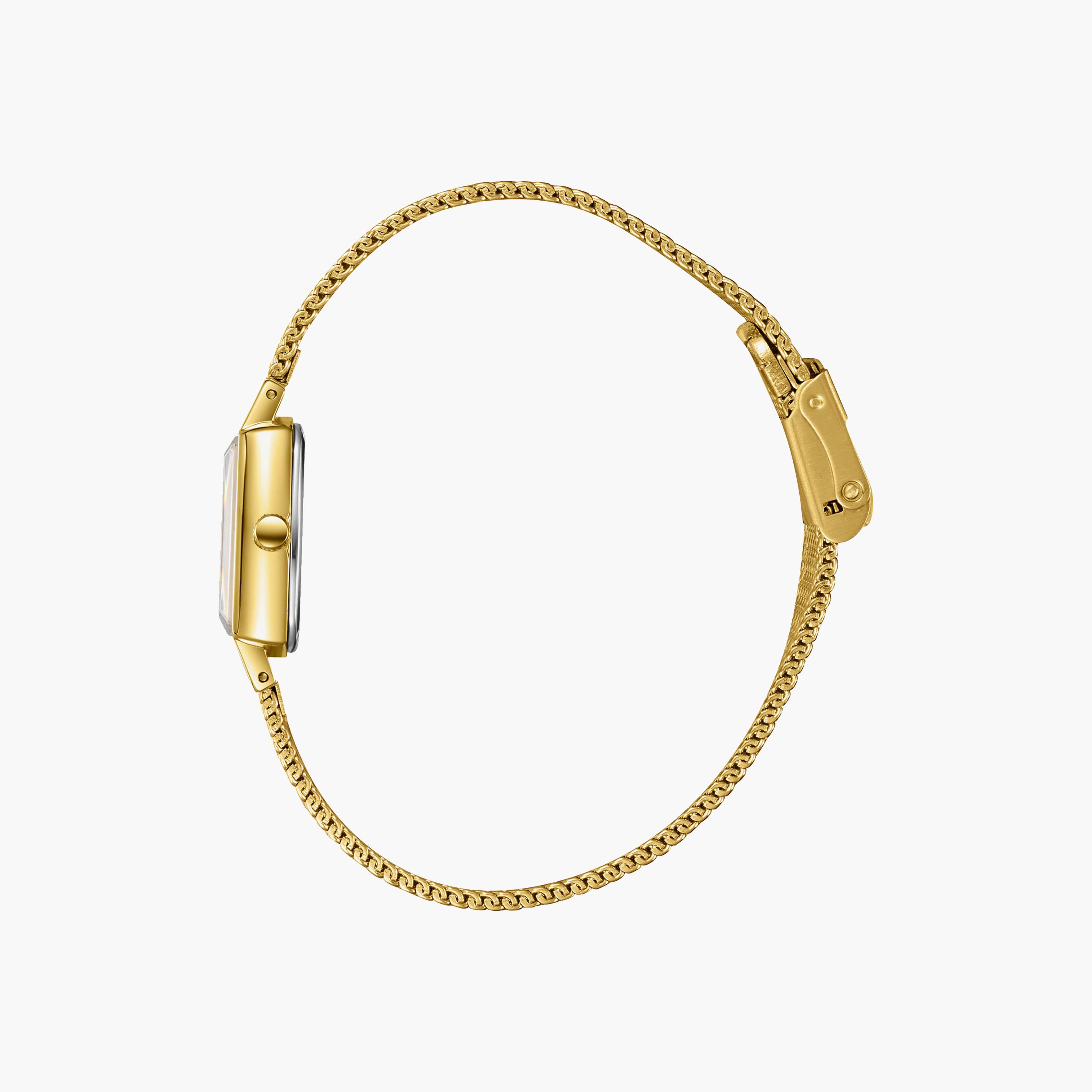 Lee Cooper Women's 21MM Gold Analog Mesh Watch | LC08280.130-women-watchesandjewellery-watches-image-4