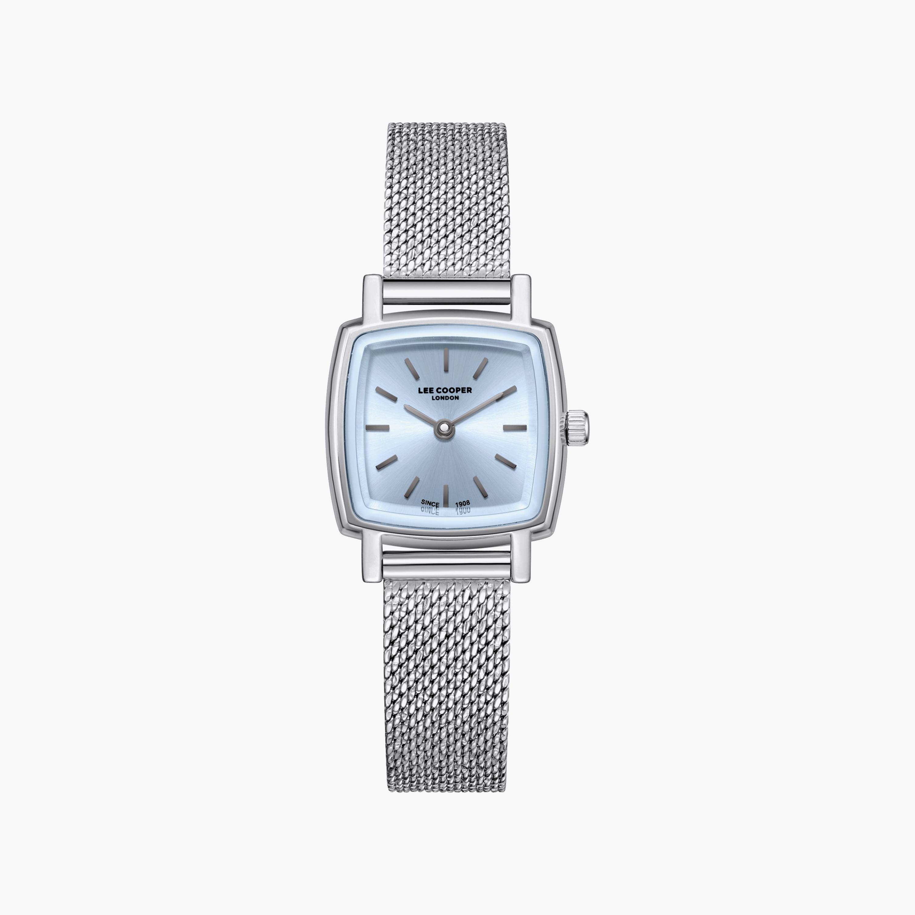 Lee Cooper Women's 23MM Silver Analog Mesh Watch | LC08280.300-women-watchesandjewellery-watches-image-1