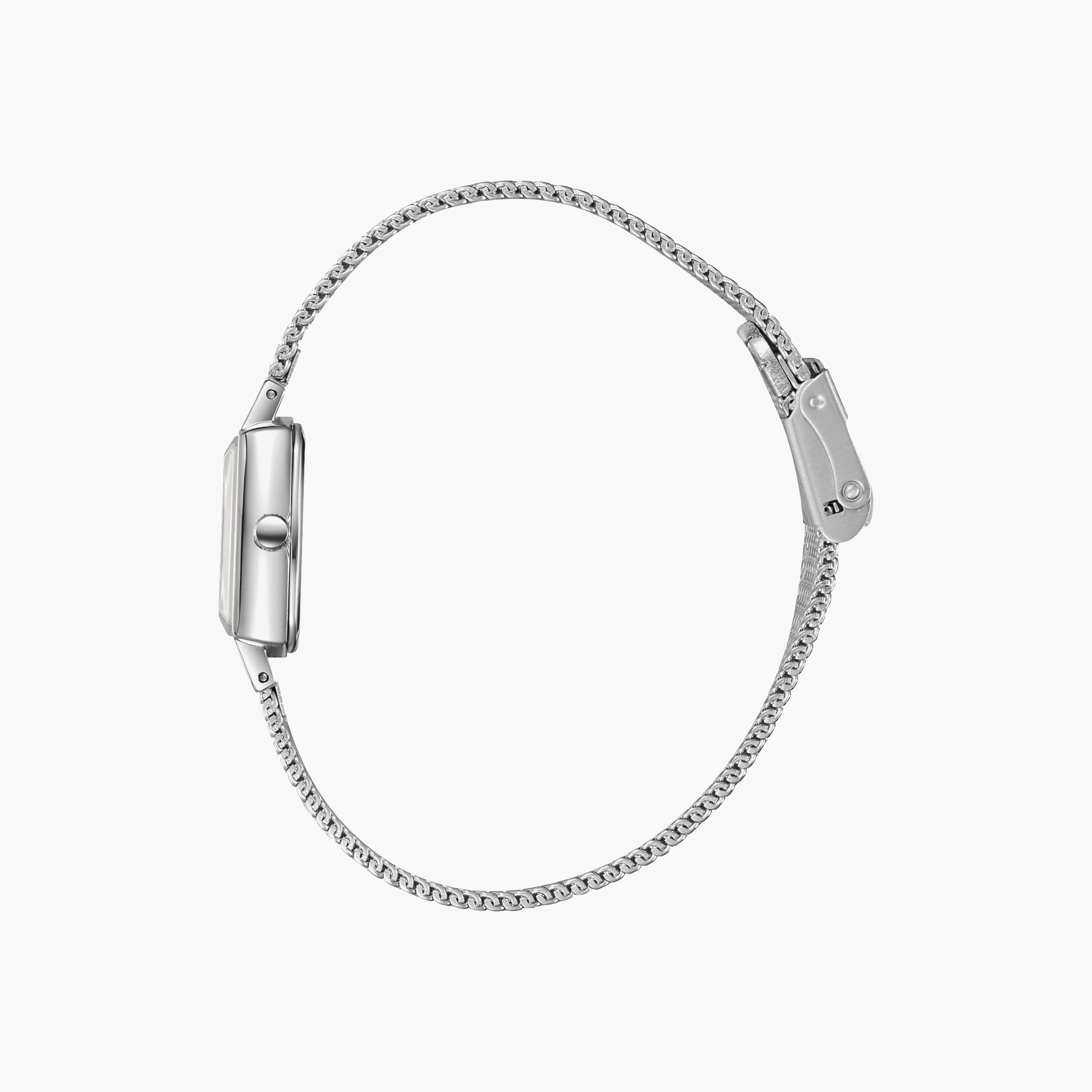 Lee Cooper Women's 23MM Silver Analog Mesh Watch | LC08280.300-women-watchesandjewellery-watches-image-4