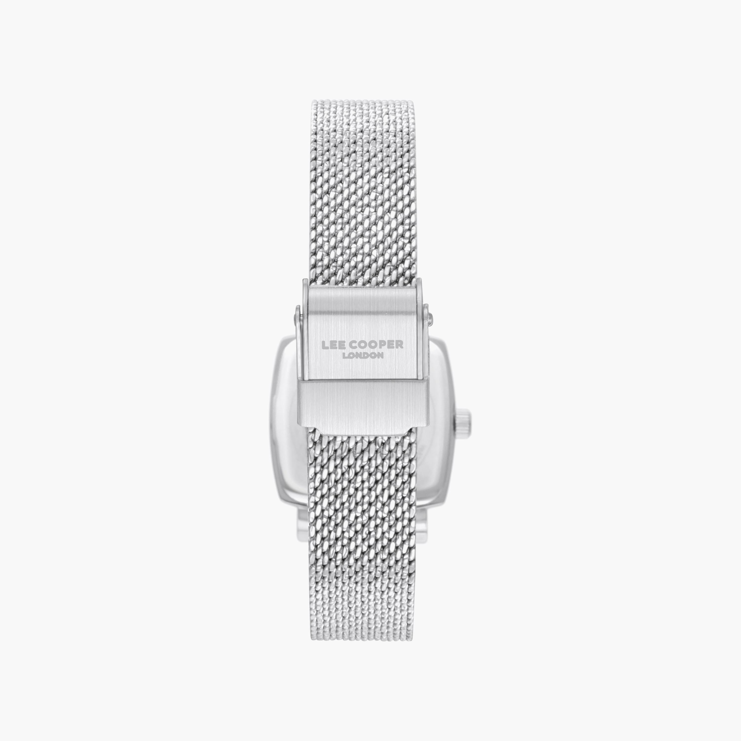 Lee Cooper Women's 23MM Silver Analog Mesh Watch | LC08280.560-women-watchesandjewellery-watches-image-5