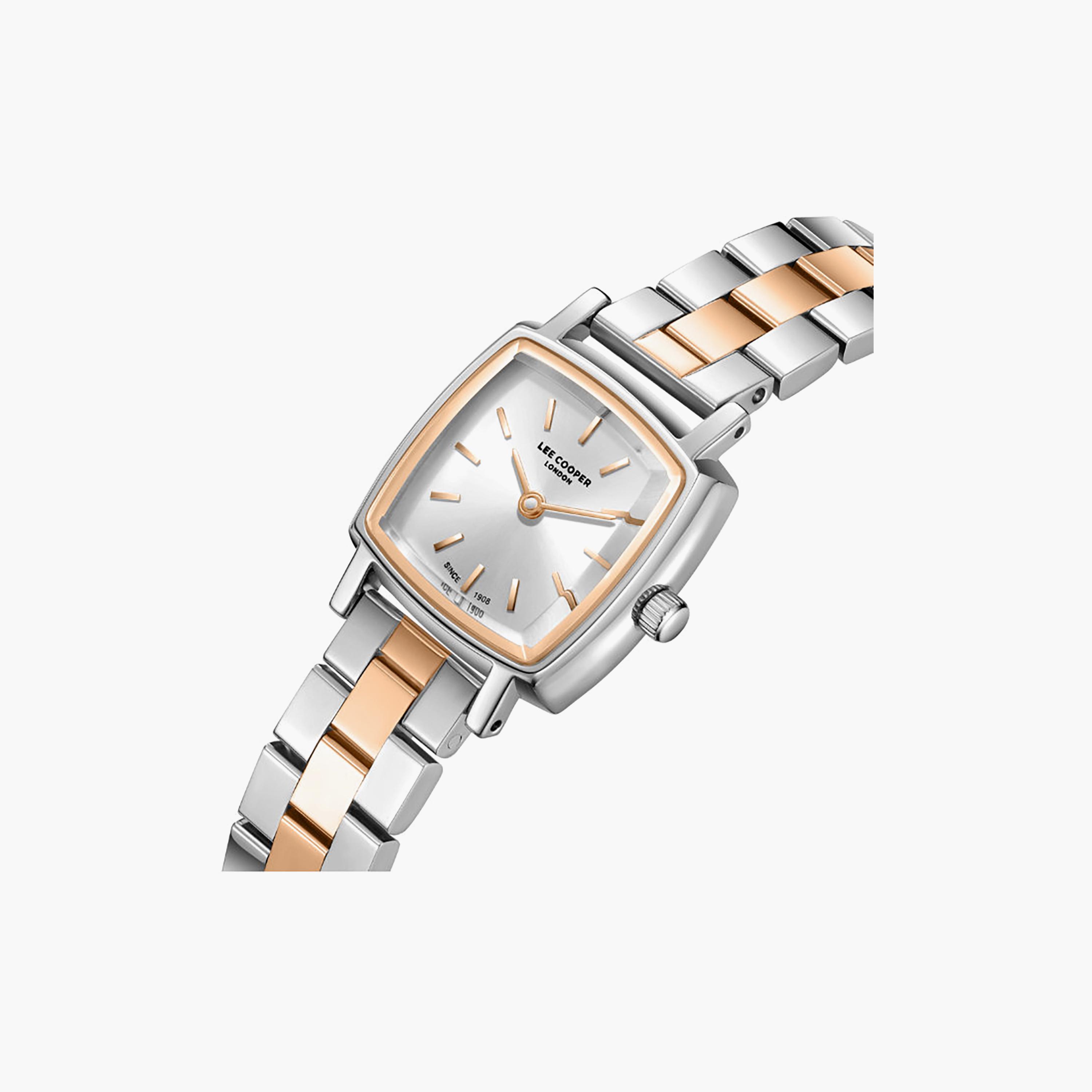 Lee Cooper Women's 43MM Silver & Gold Analog Metal Watch | LC08283.530-women-watchesandjewellery-watches-image-6
