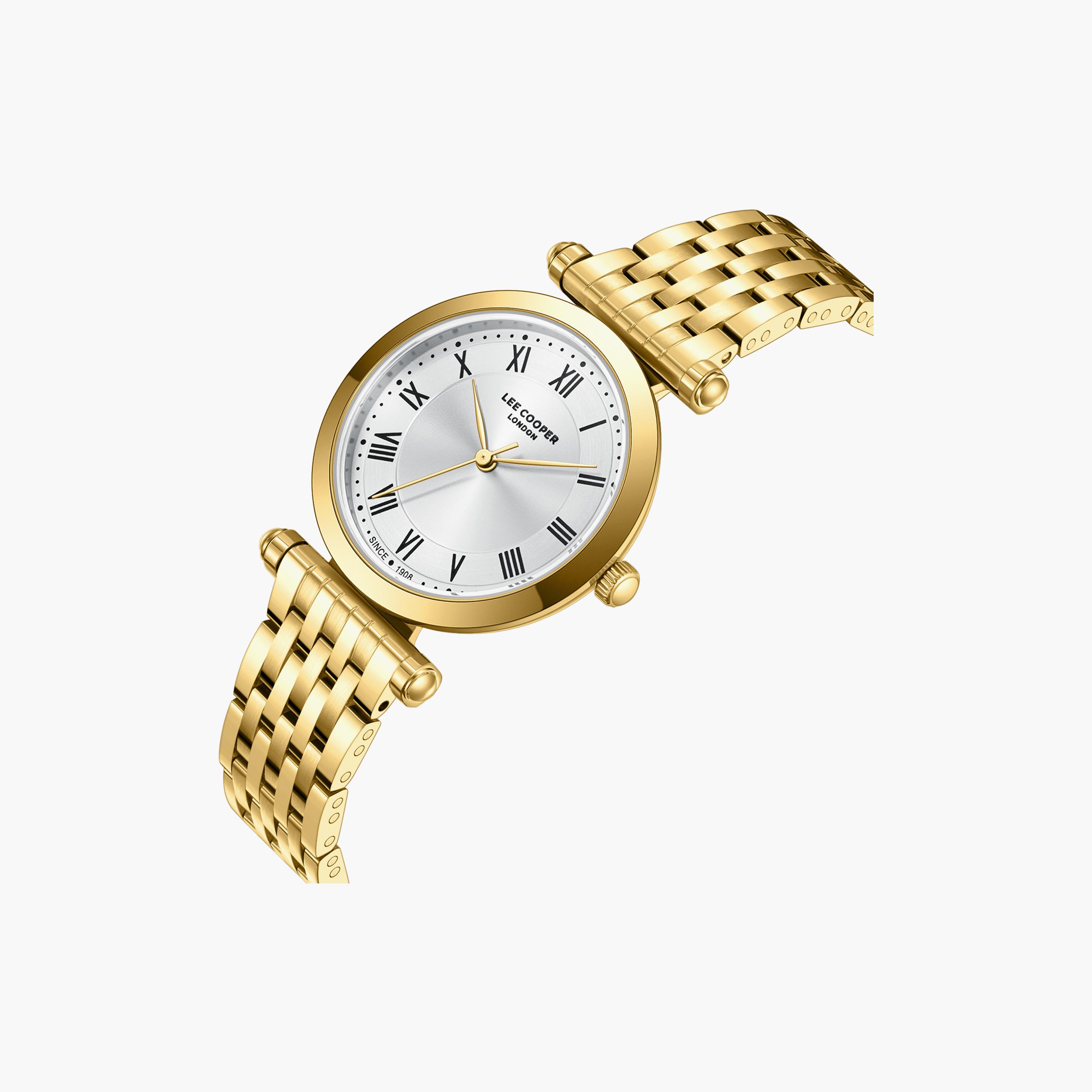 Lee Cooper Women's 44MM Gold Analog Metal Watch | LC08290.130-women-watchesandjewellery-watches-image-3