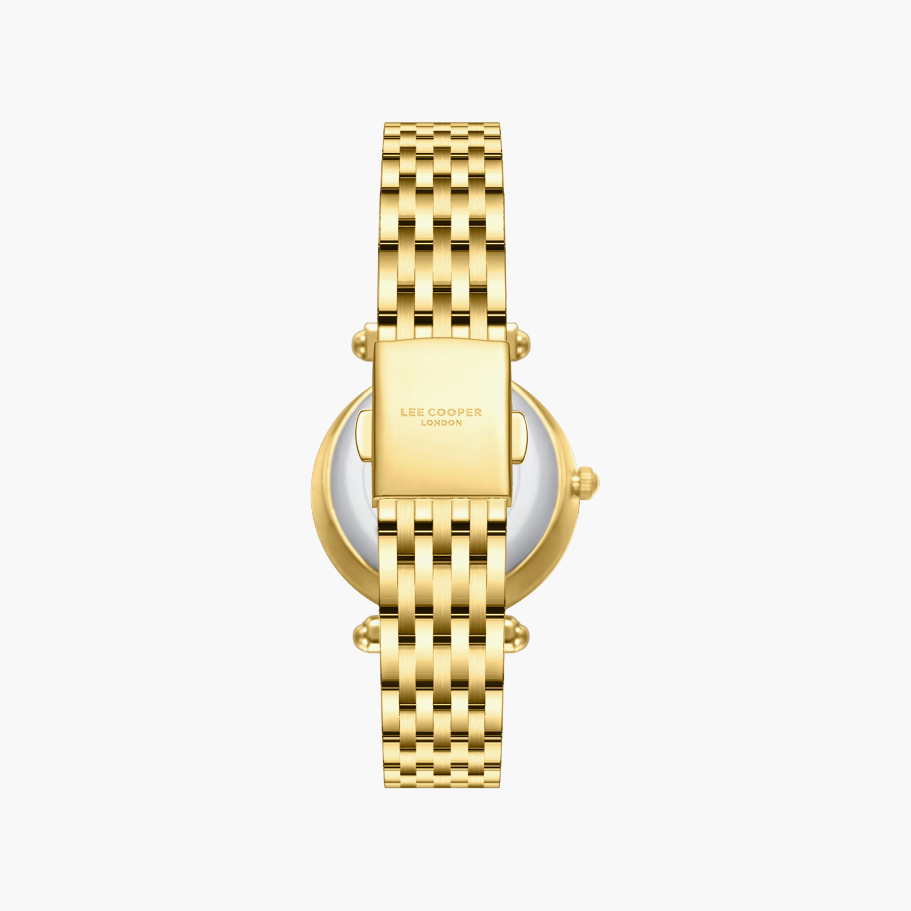 Lee Cooper Women's 44MM Gold Analog Metal Watch | LC08290.130-women-watchesandjewellery-watches-image-5
