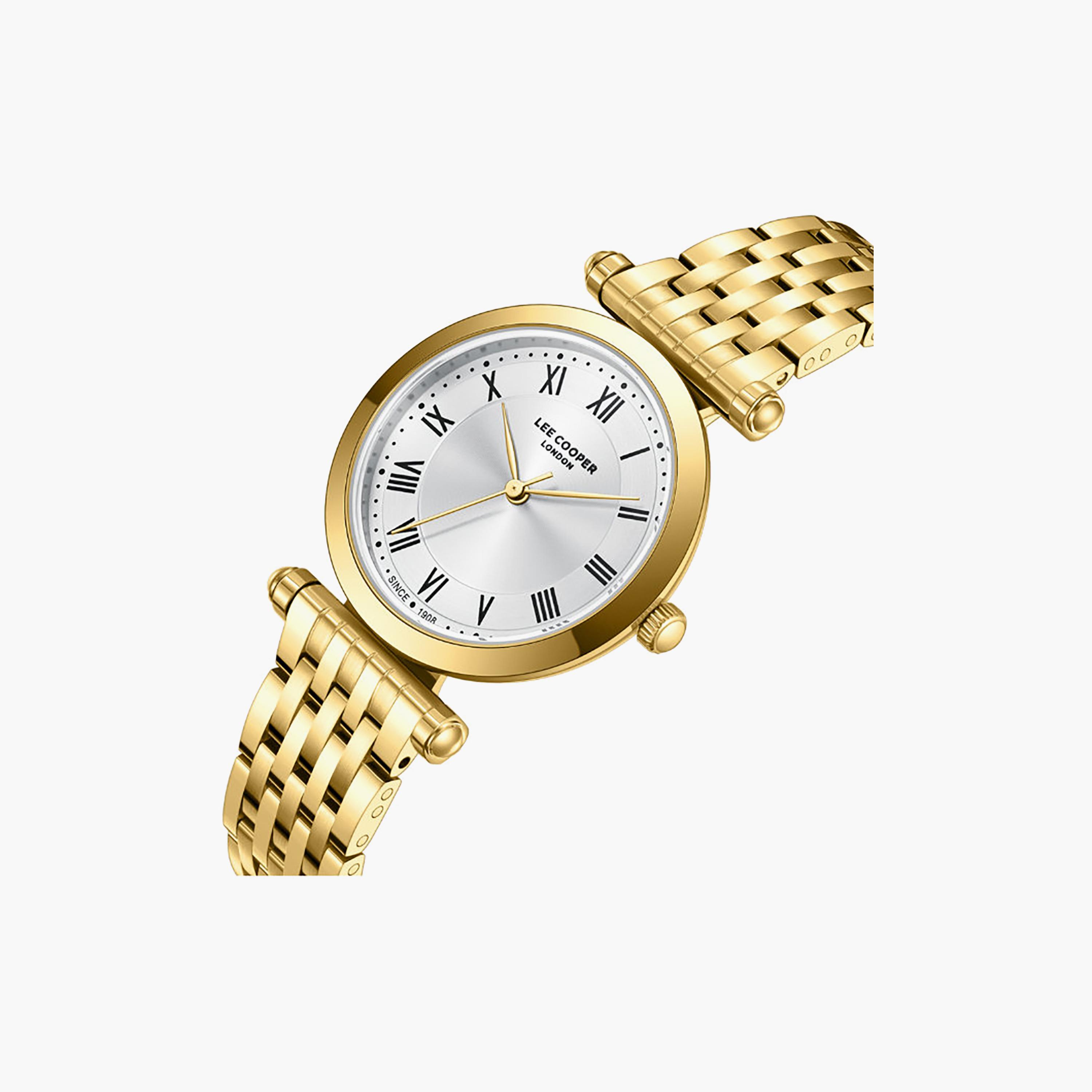 Lee Cooper Women's 44MM Gold Analog Metal Watch | LC08290.130-women-watchesandjewellery-watches-image-6