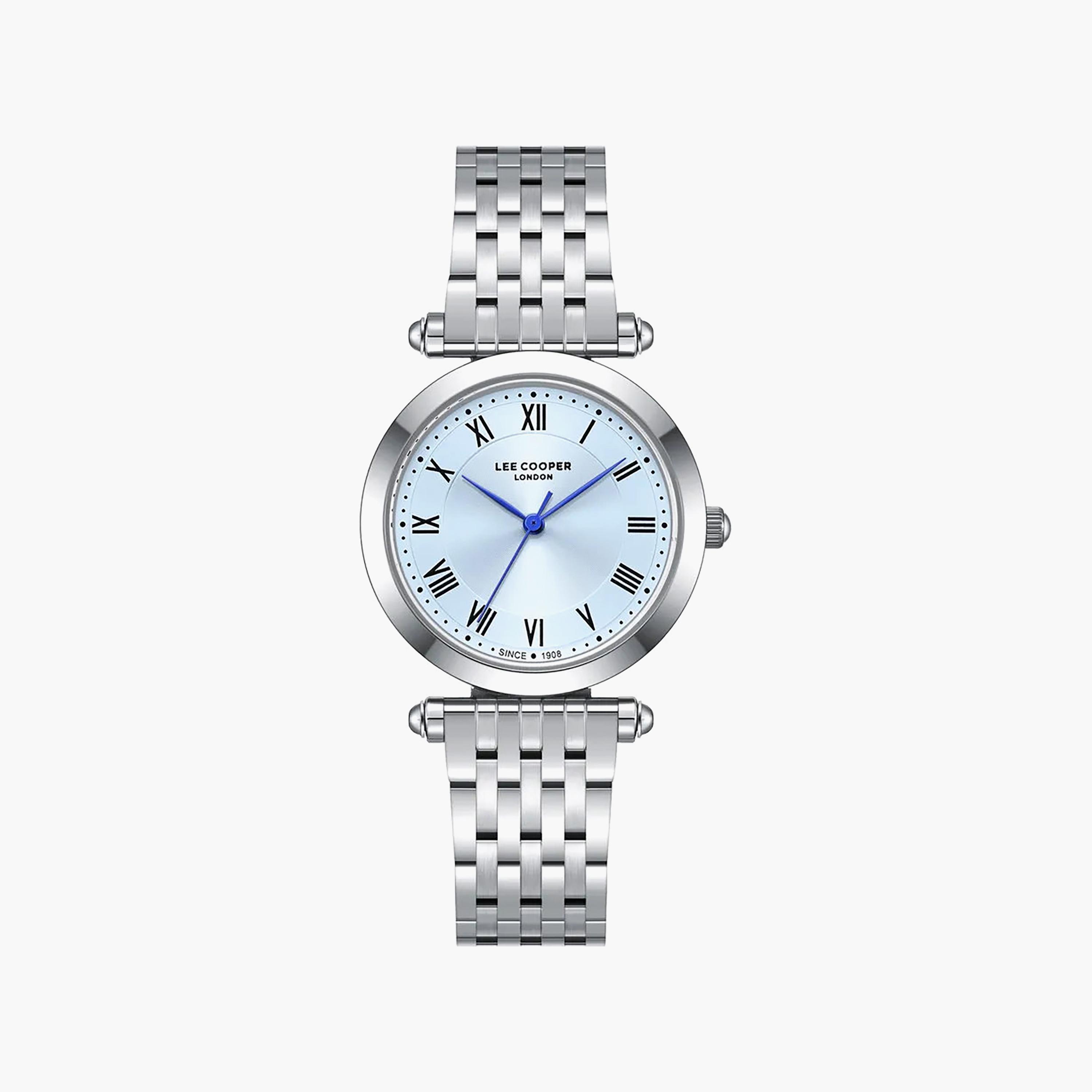 Lee Cooper Women's 44MM Silver Analog Metal Watch | LC08290.300-women-watchesandjewellery-watches-image-1
