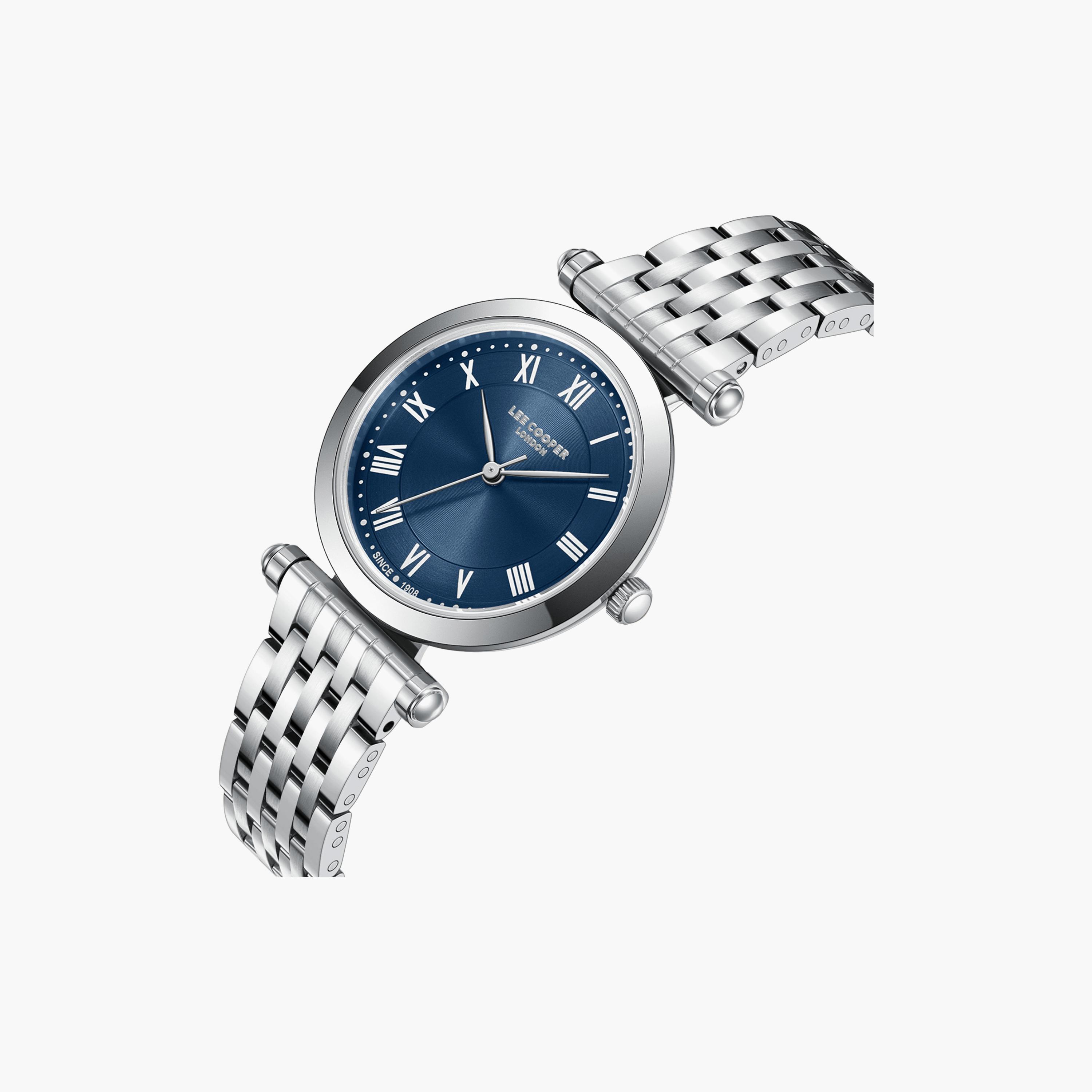 Lee Cooper Women's 44MM Silver Analog Metal Watch | LC08290.390-women-watchesandjewellery-watches-image-3