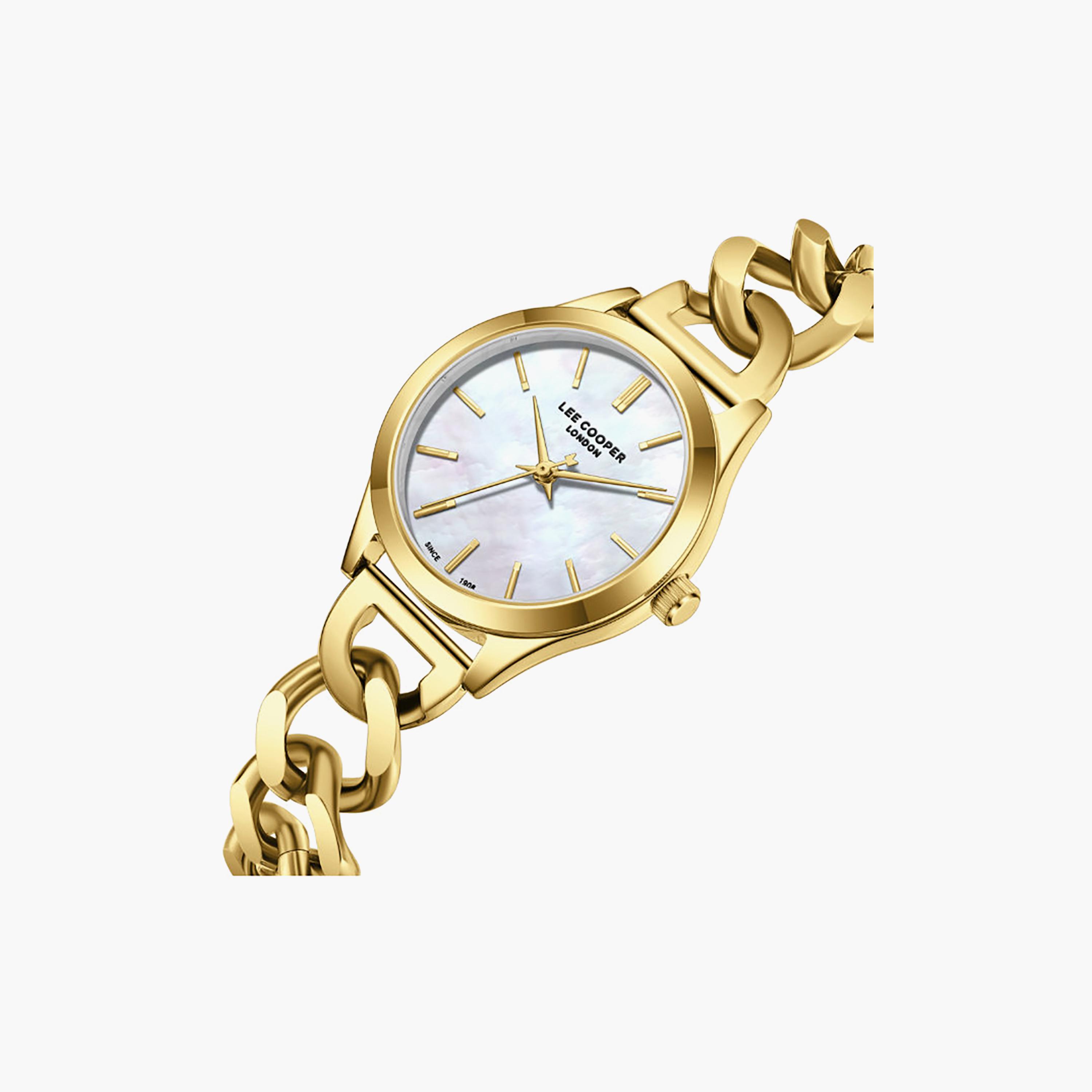 Lee Cooper Women's 43.5MM Gold Analog Metal Watch | LC08291.120-women-watchesandjewellery-watches-image-6