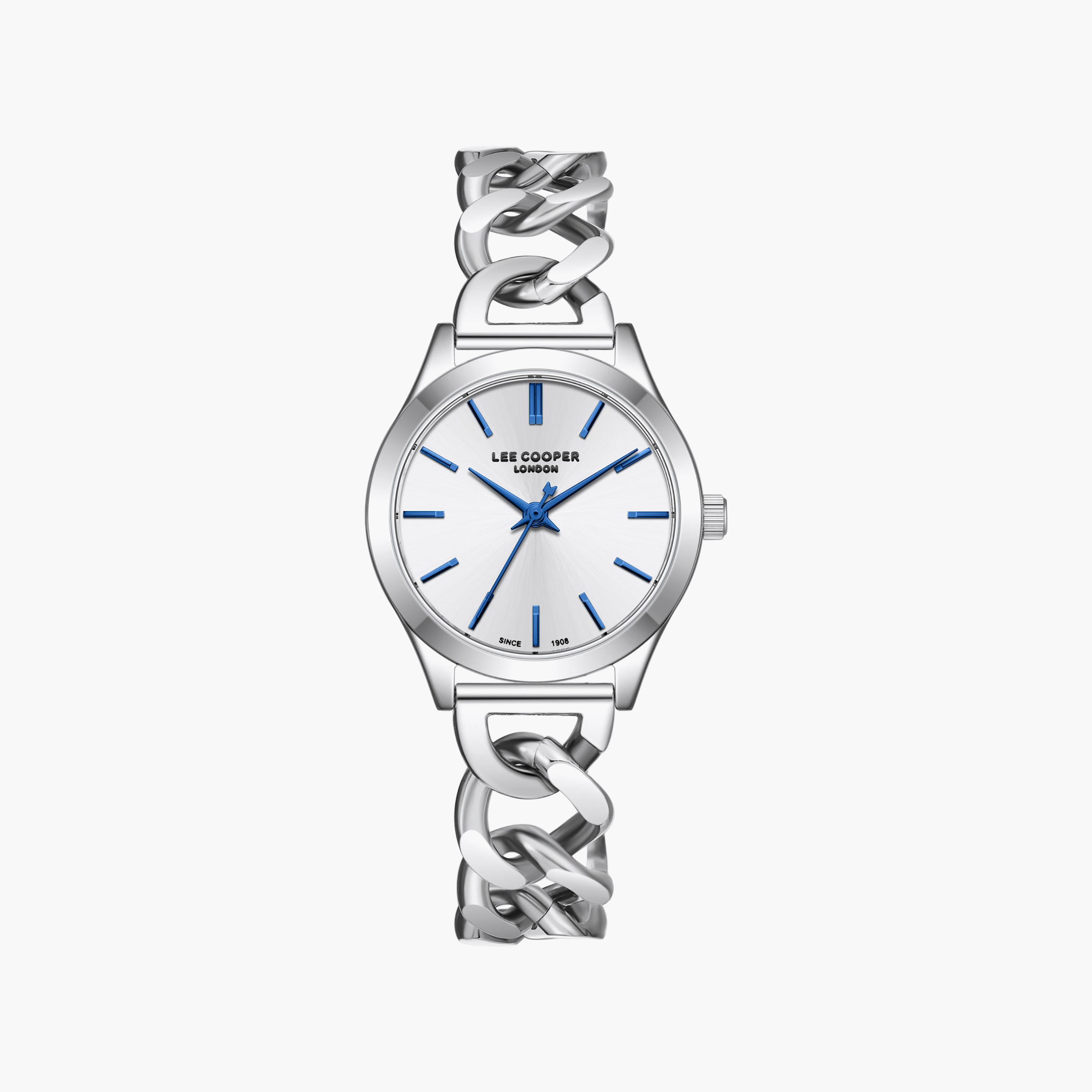 Lee Cooper Women's 43.5MM Silver Analog Metal Watch | LC08291.330-women-watchesandjewellery-watches-image-1