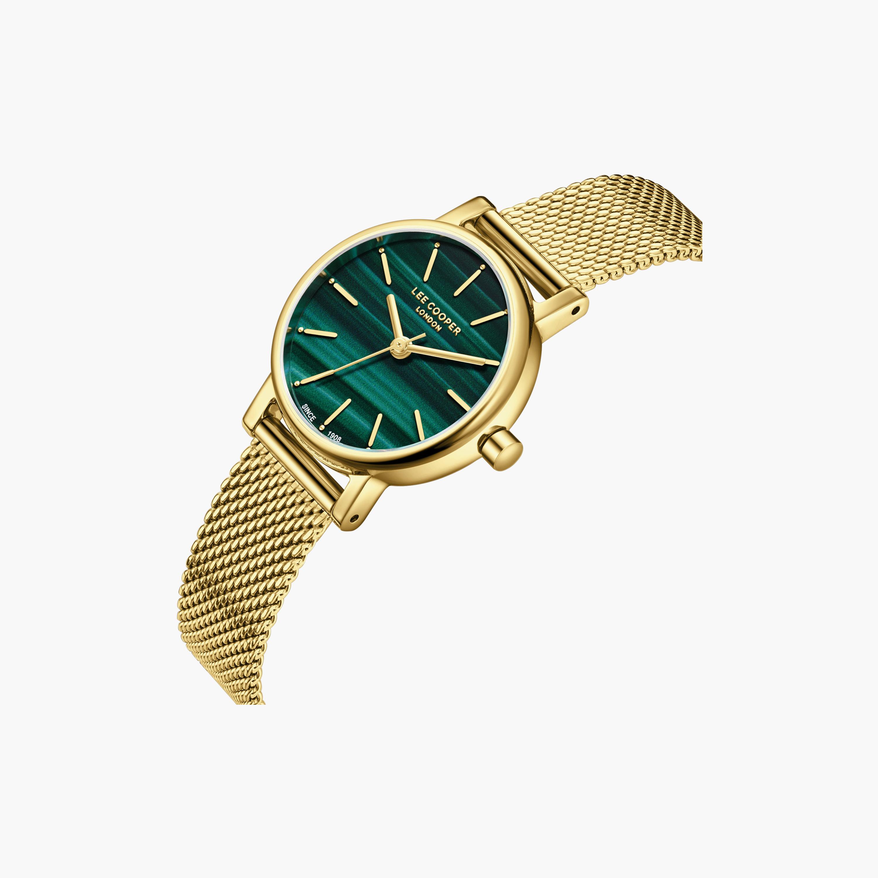 Lee Cooper Women's 42.5MM Gold Analog Mesh Watch | LC08292.170-women-watchesandjewellery-watches-image-3